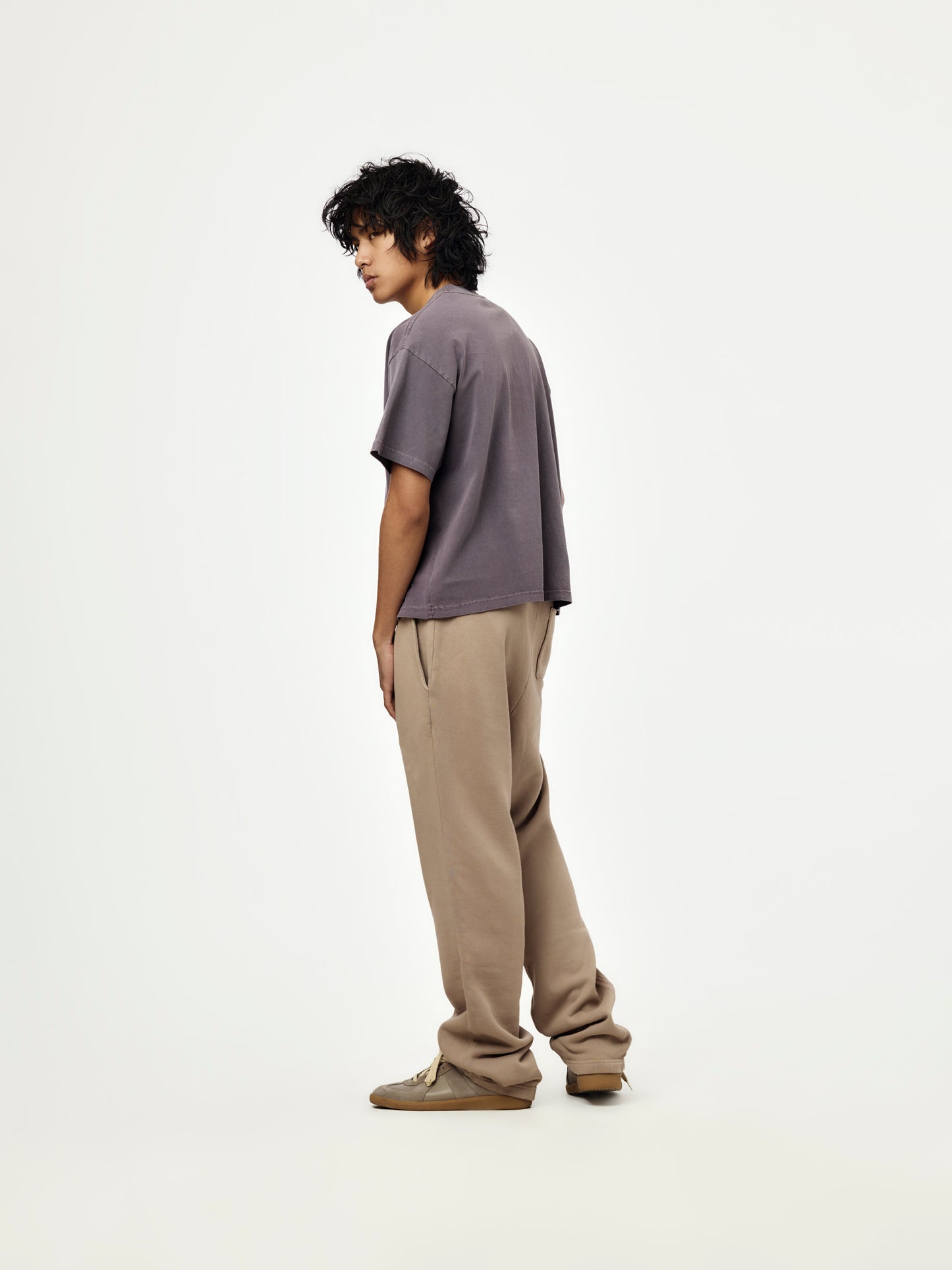 box crop tee (pigment purple)