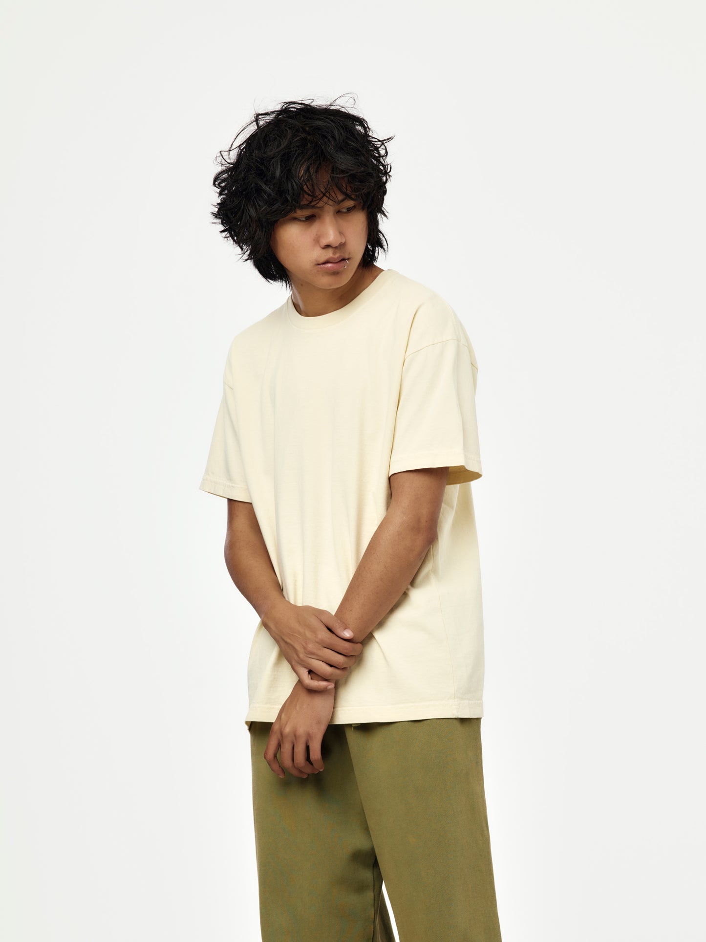 relaxed tee (butter)