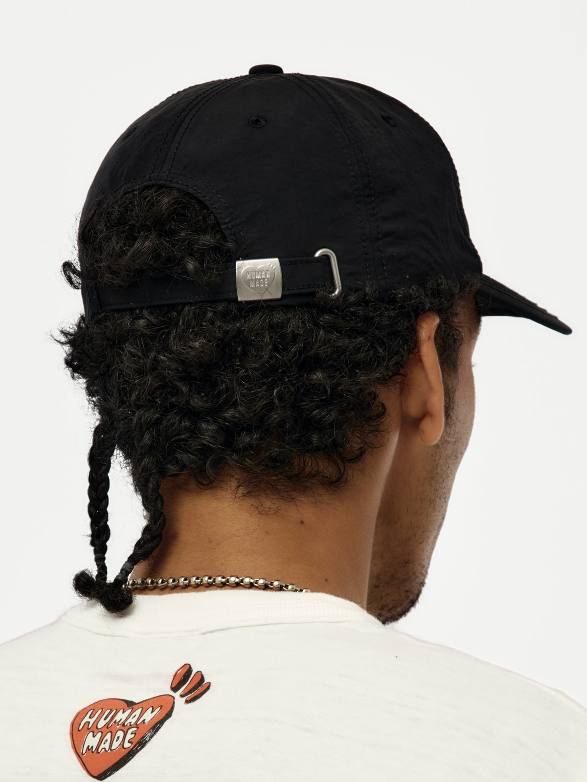 5PANEL NYLON CAP (BLACK) - HM32GD050