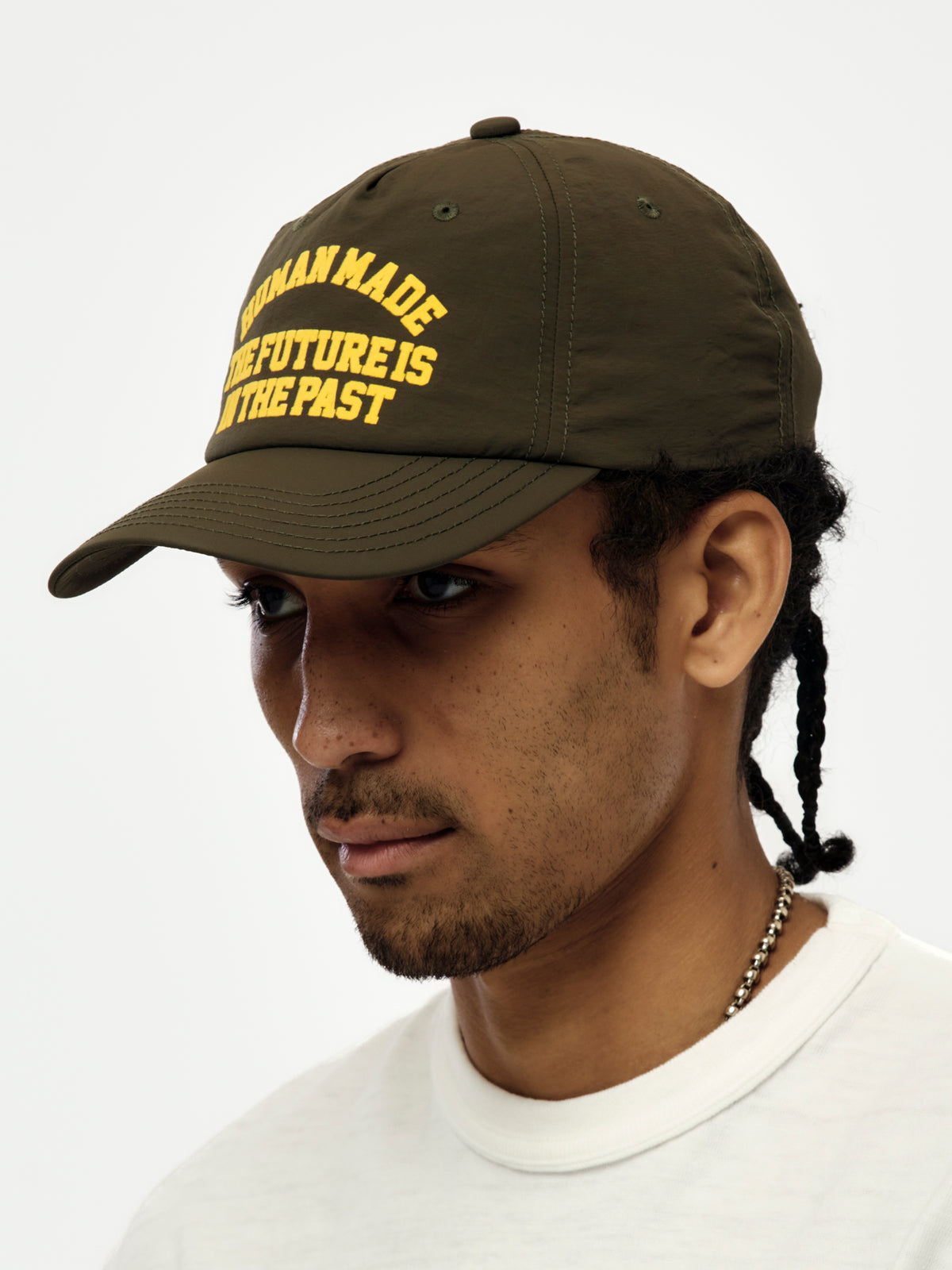 5PANEL NYLON CAP (OLIVE DRAB) - HM32GD050