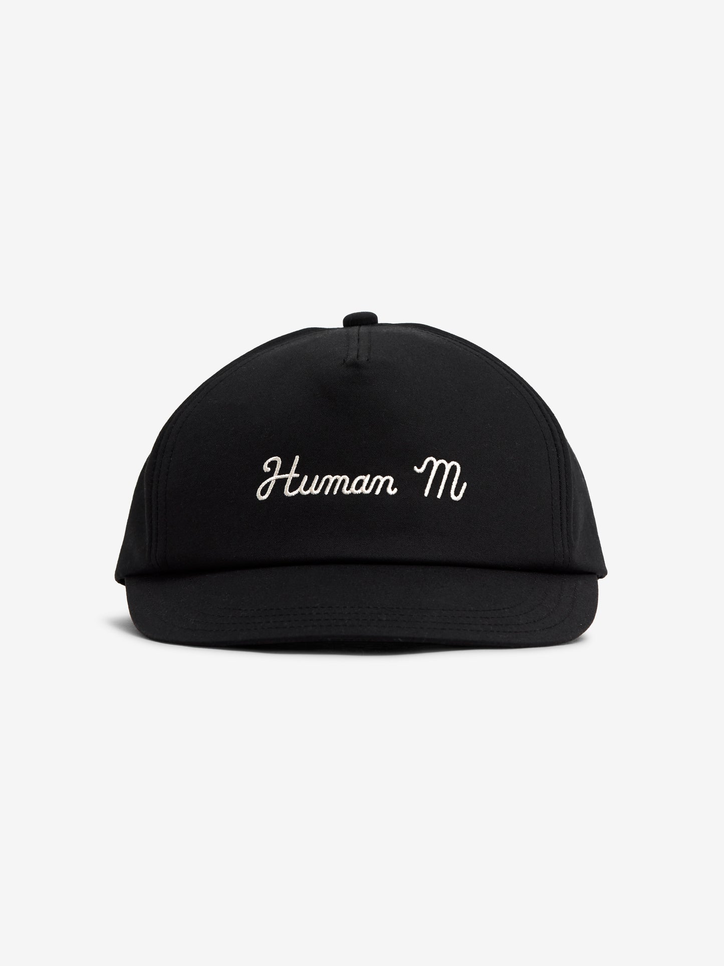 5PANEL TWILL CAP (BLACK)