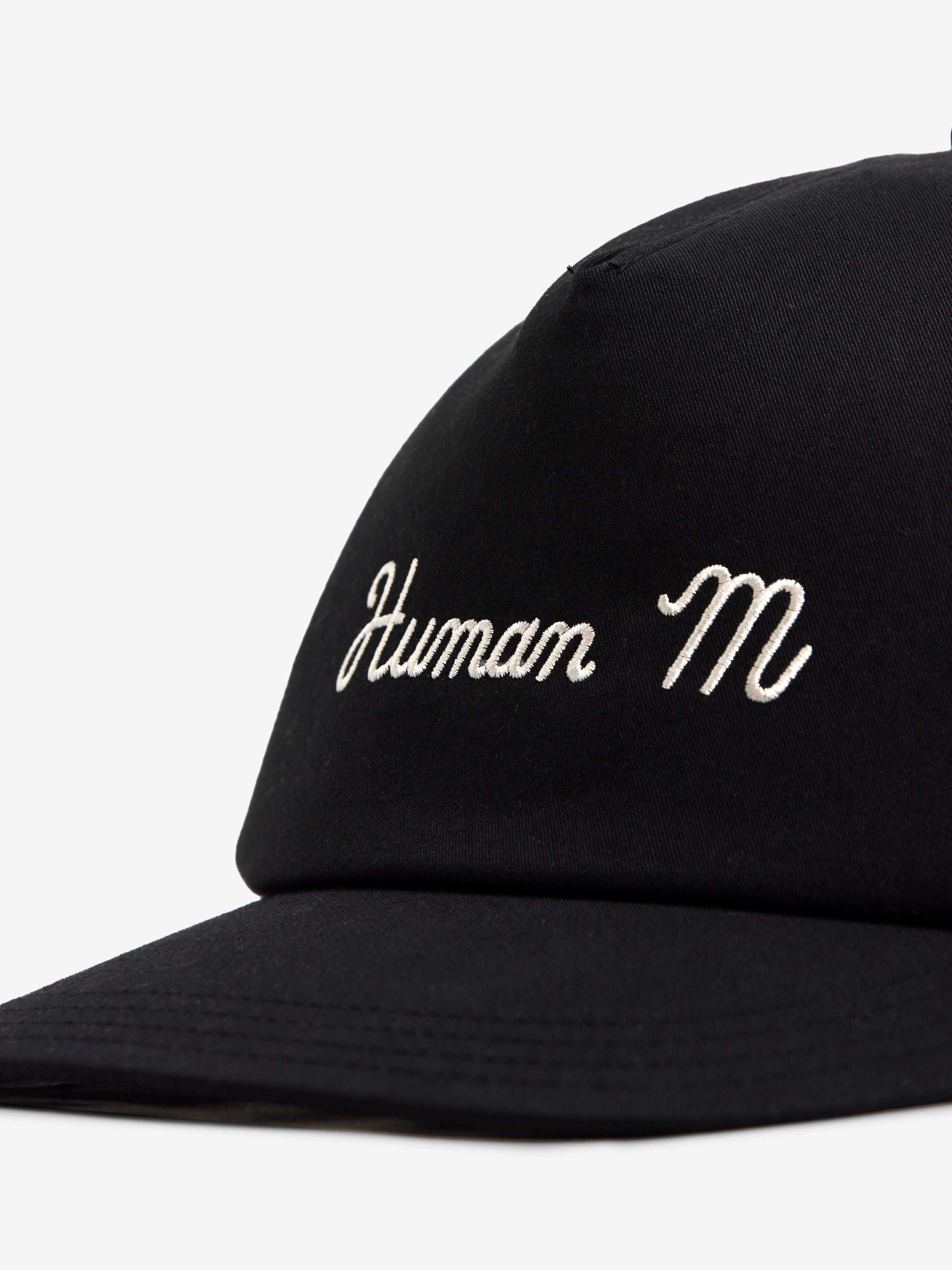 Human Made HUMAN MADE 5 PANEL TWILL CAP BLACK | Union LA - UNION