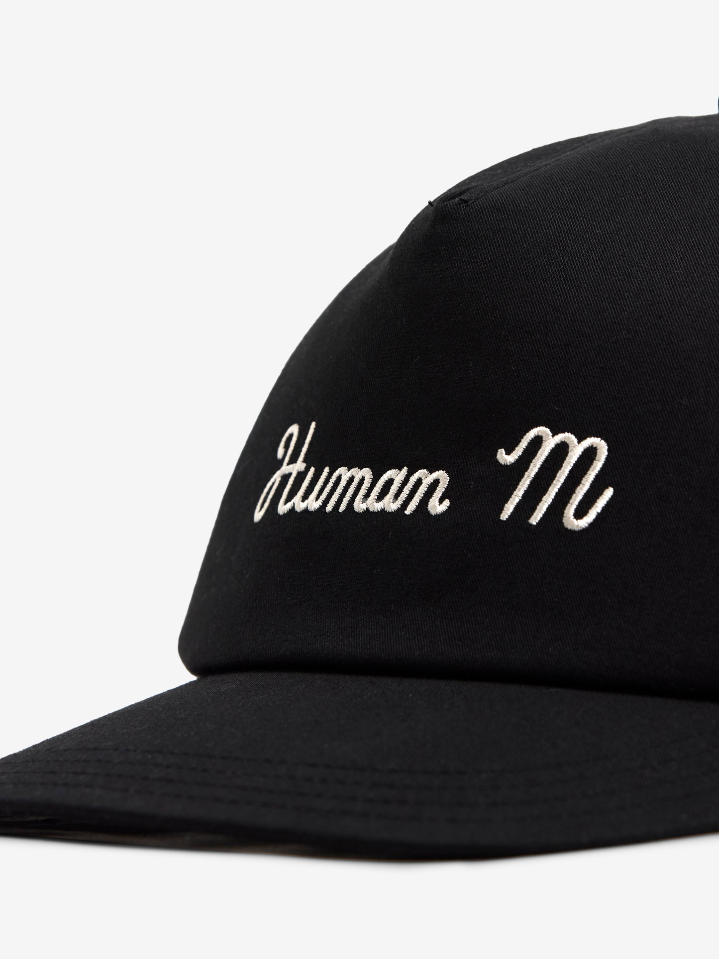 5PANEL TWILL CAP (BLACK)