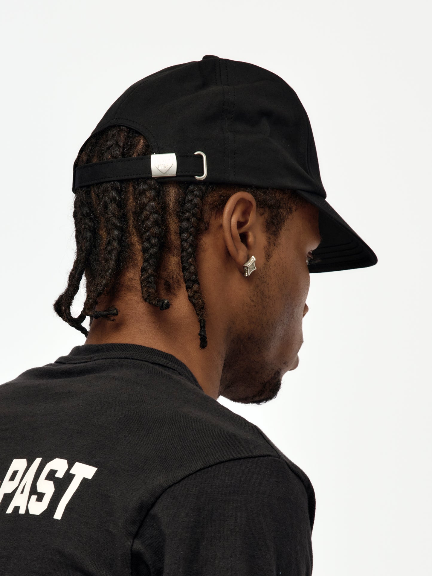 5PANEL TWILL CAP (BLACK)