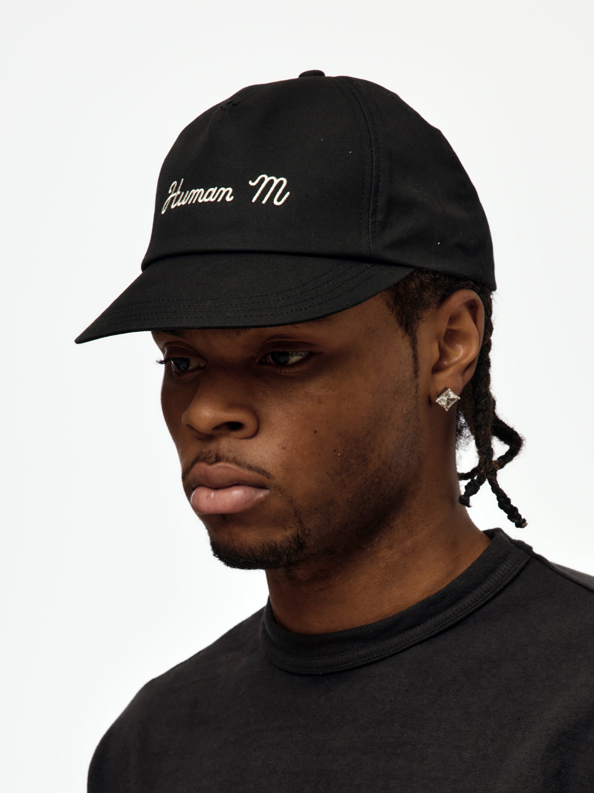 Human Made HUMAN MADE 5 PANEL TWILL CAP BLACK | Union LA - UNION