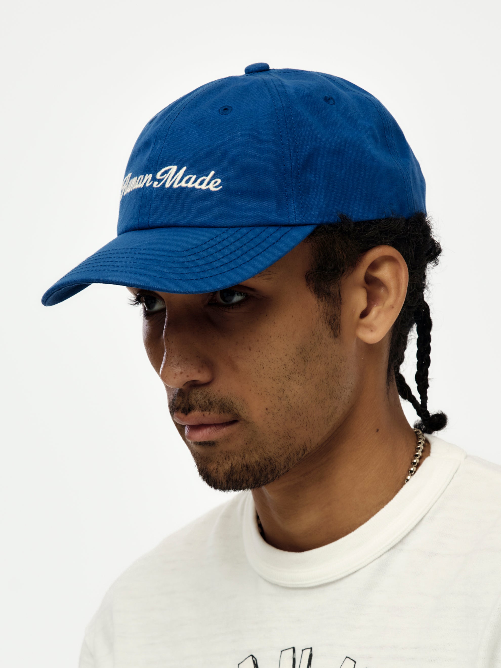 Human Made 6PANEL CANVAS CAP (BLUE) - HM32GD077 - UNION LOS ANGELES