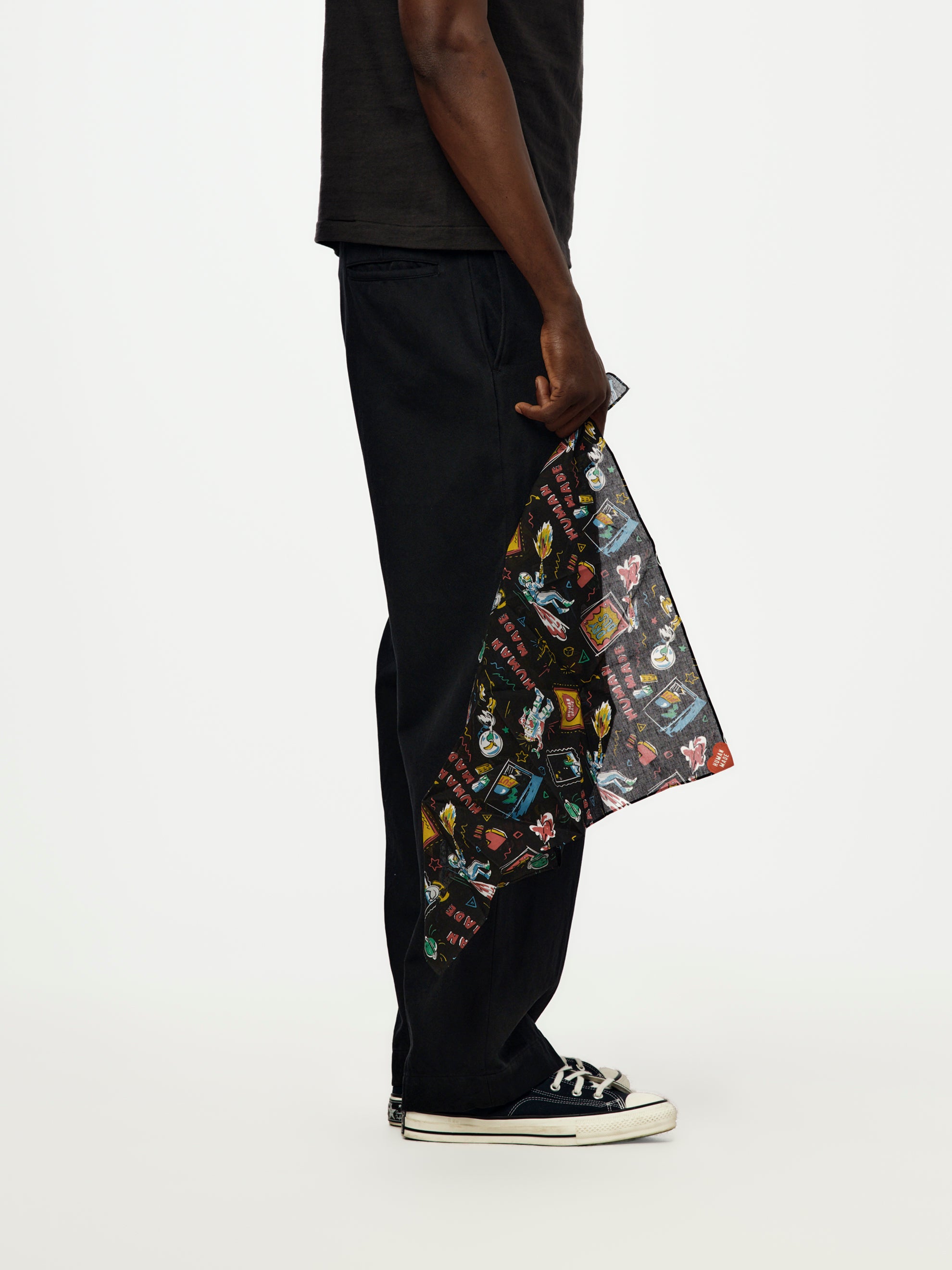 Human Made BANDANA (BLACK) - UNION LOS ANGELES