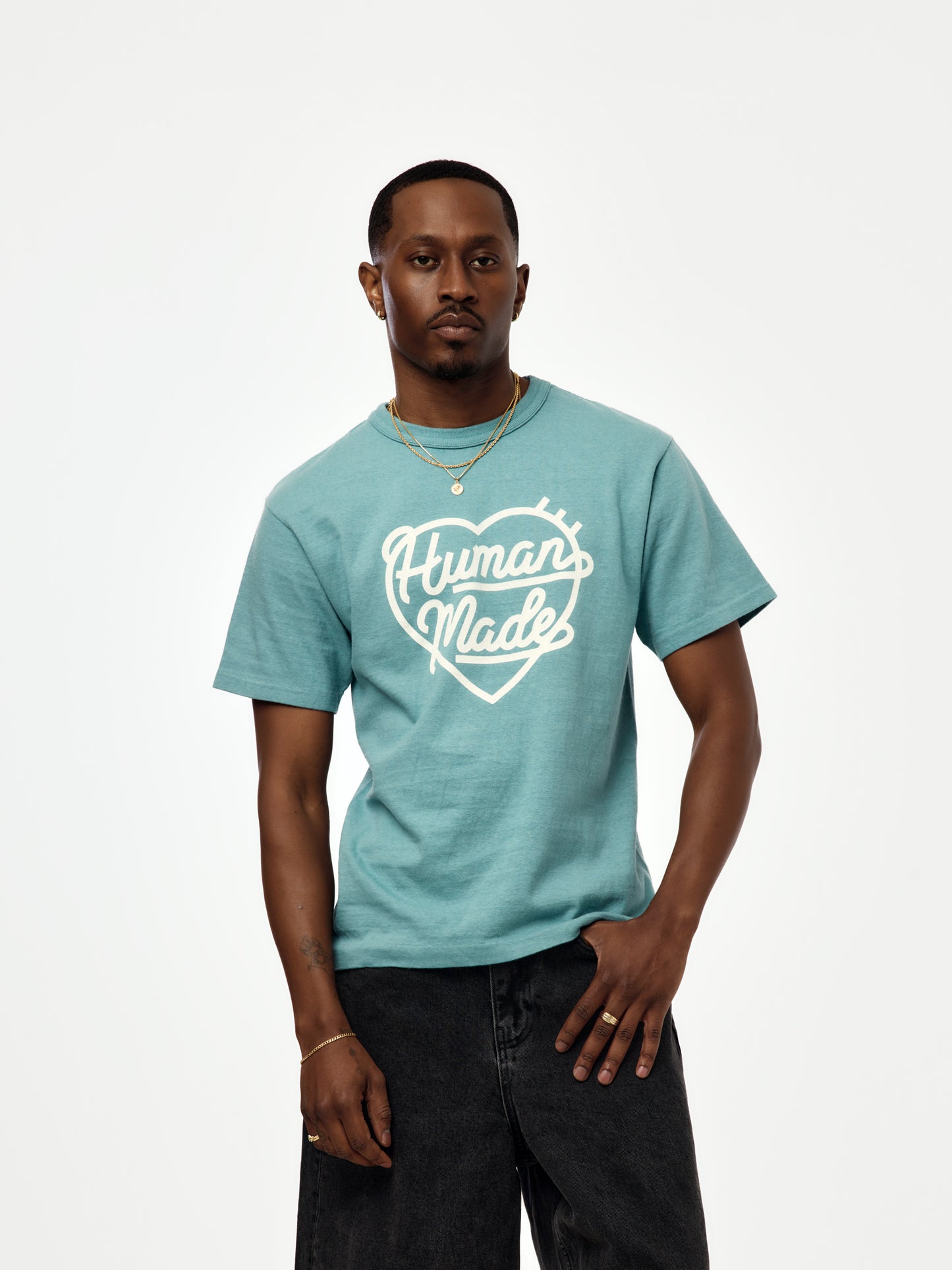 COLOR T-SHIRT HM31CS045 (BLUE)