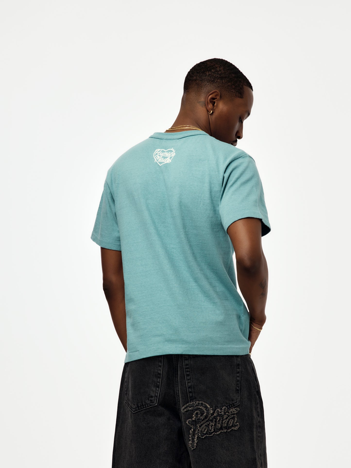 COLOR T-SHIRT HM31CS045 (BLUE)