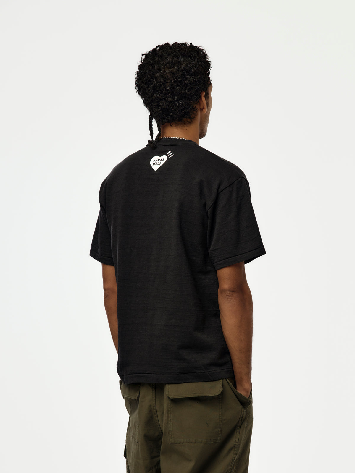 GRAPHIC T-SHIRT (BLACK) - HM32TE006