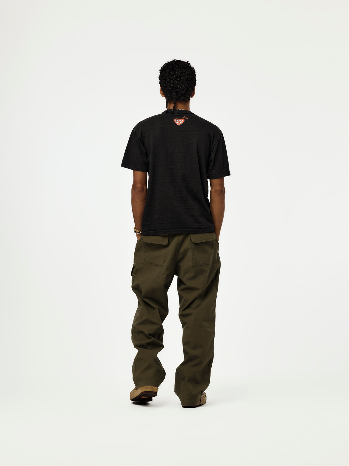 GRAPHIC T-SHIRT (BLACK) - HM32TE013