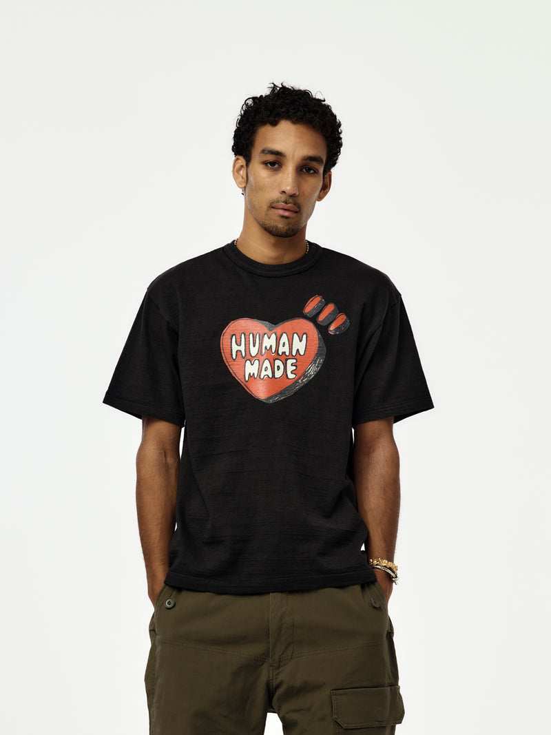 GRAPHIC T-SHIRT (BLACK) - HM32TE014