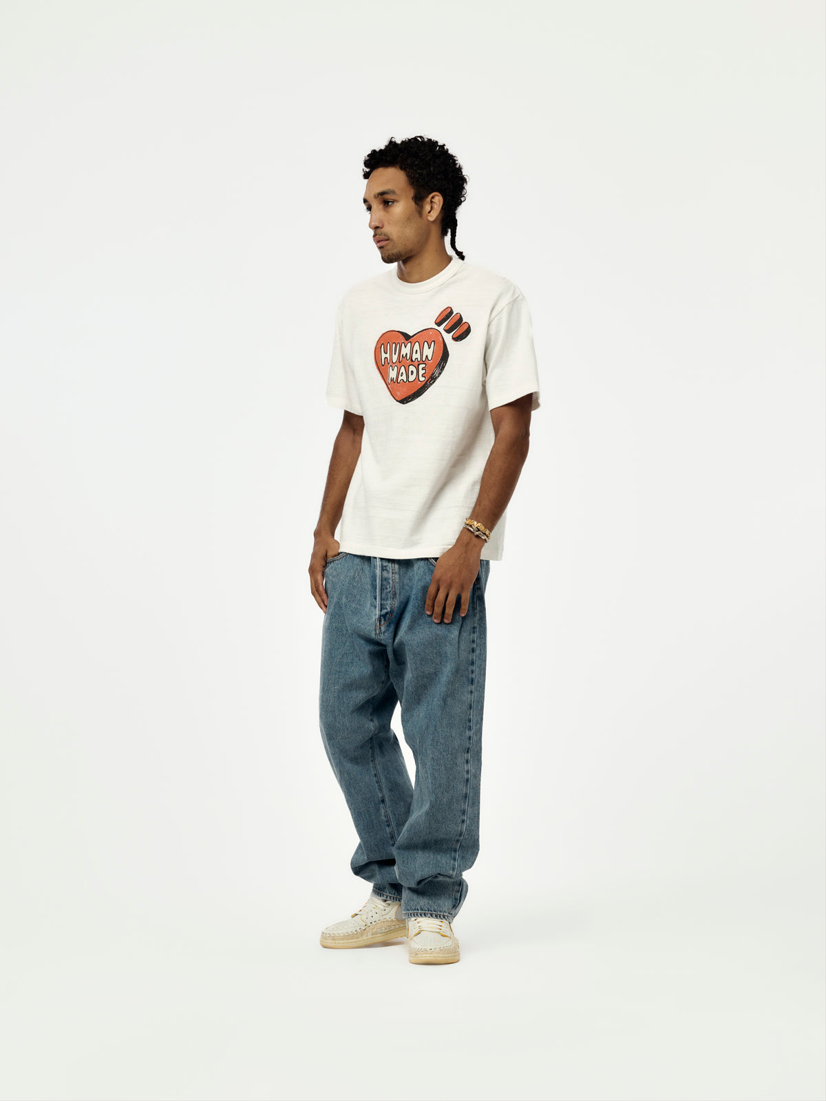 GRAPHIC T-SHIRT (WHITE) - HM32TE014