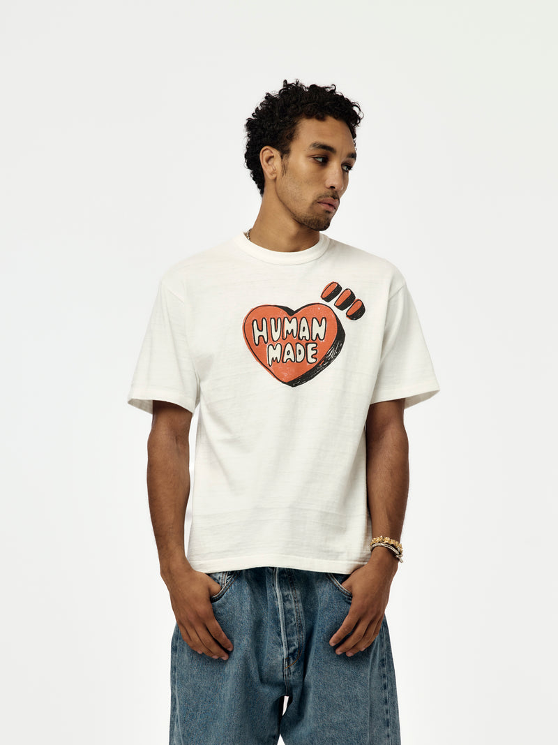 GRAPHIC T-SHIRT (WHITE) - HM32TE014