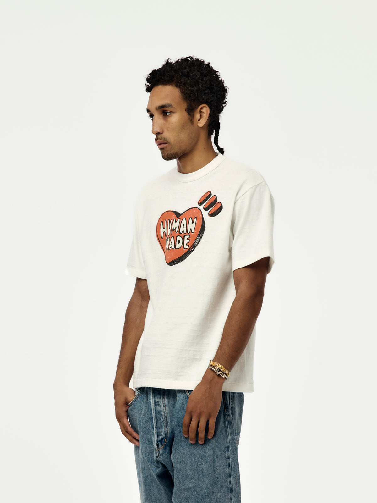 GRAPHIC T-SHIRT (WHITE) - HM32TE014