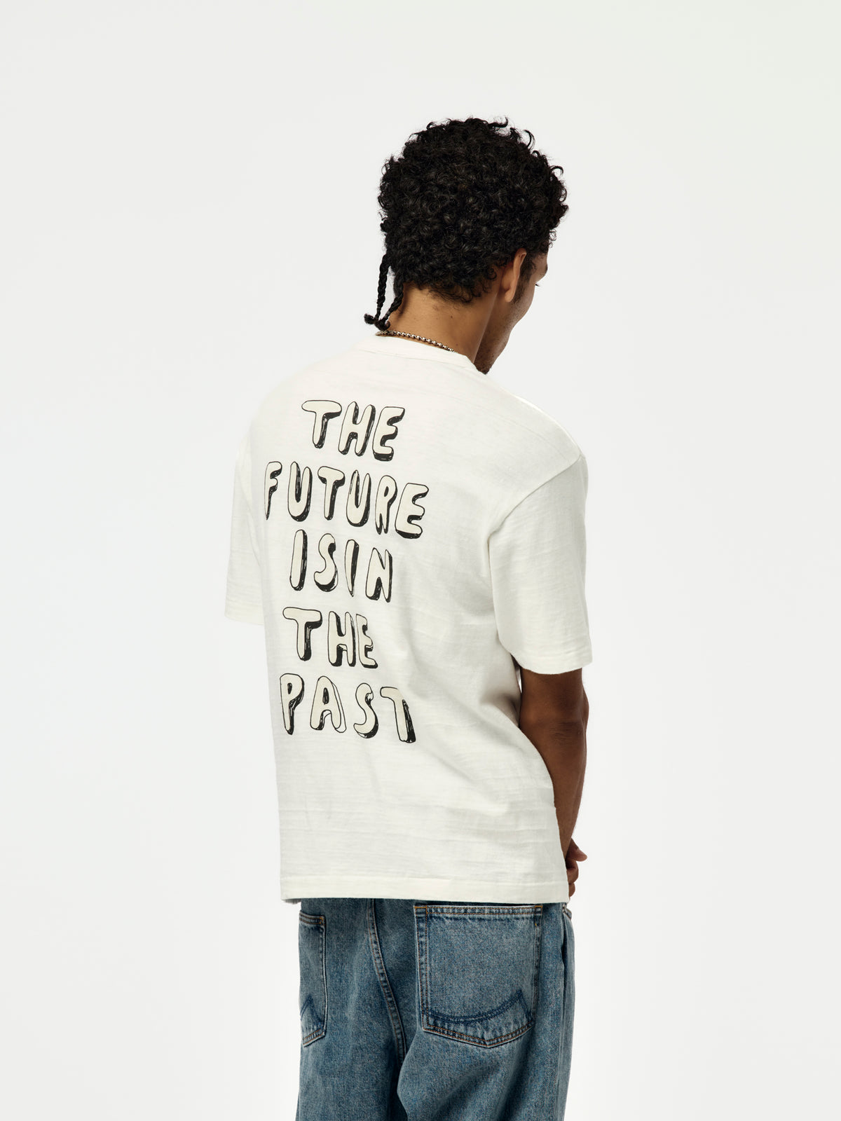 GRAPHIC T-SHIRT (WHITE) - HM32TE014