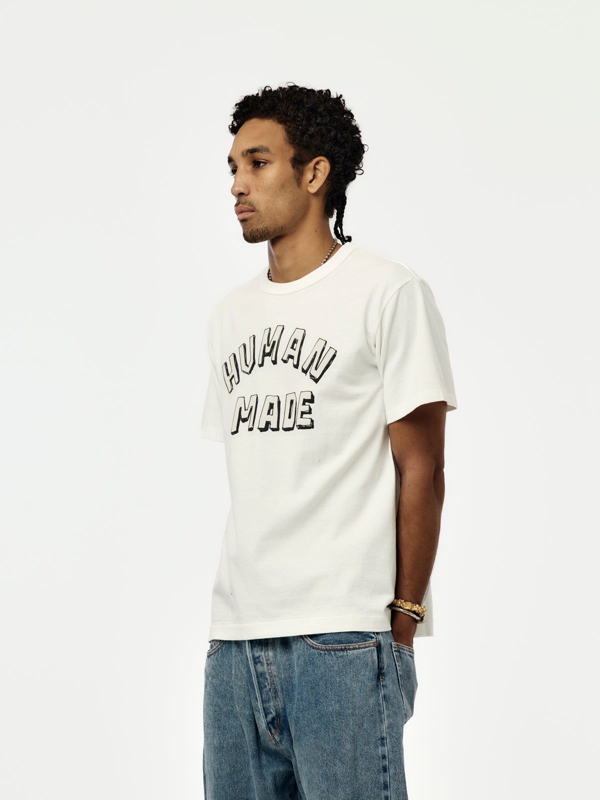 GRAPHIC T-SHIRT (WHITE) - HM32TE015