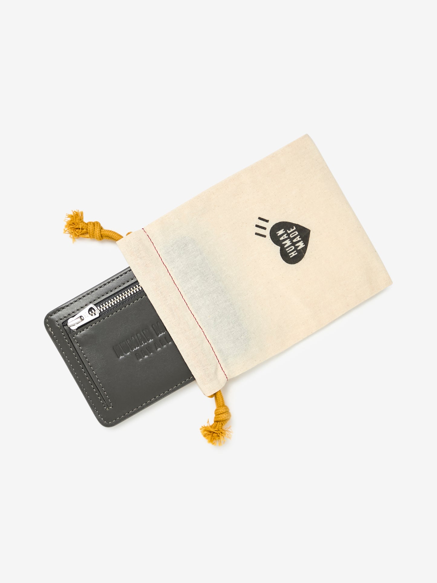 SS26 LEATHER WALLET (GRAY)