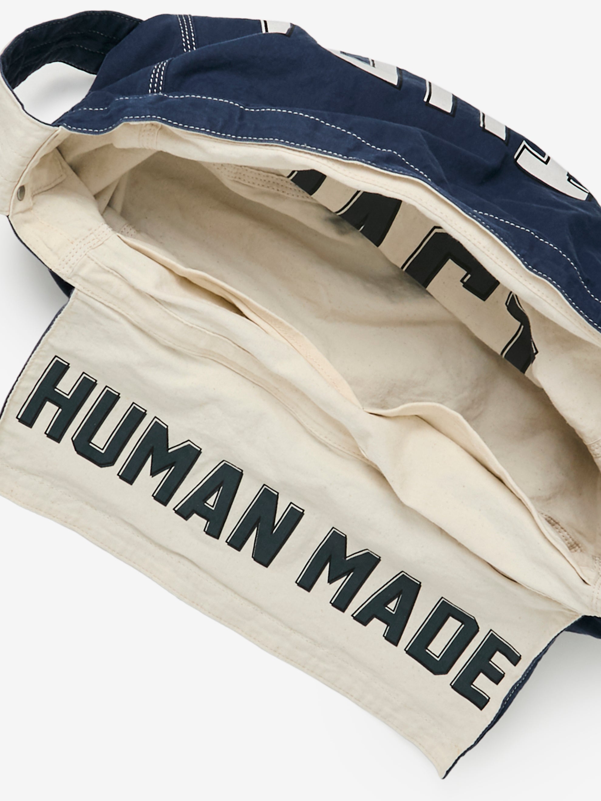 Human Made HUMAN MADE MAIL BAG LARGE (NAVY) - UNION LOS ANGELES