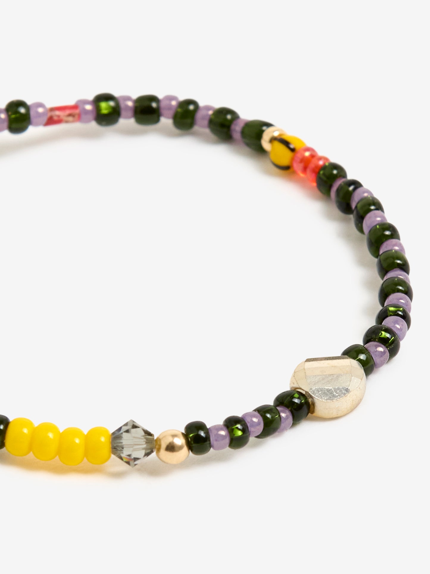 J ALXNDRA Elmwood Bracelet (14KGF/Agate/Semi-Precious)