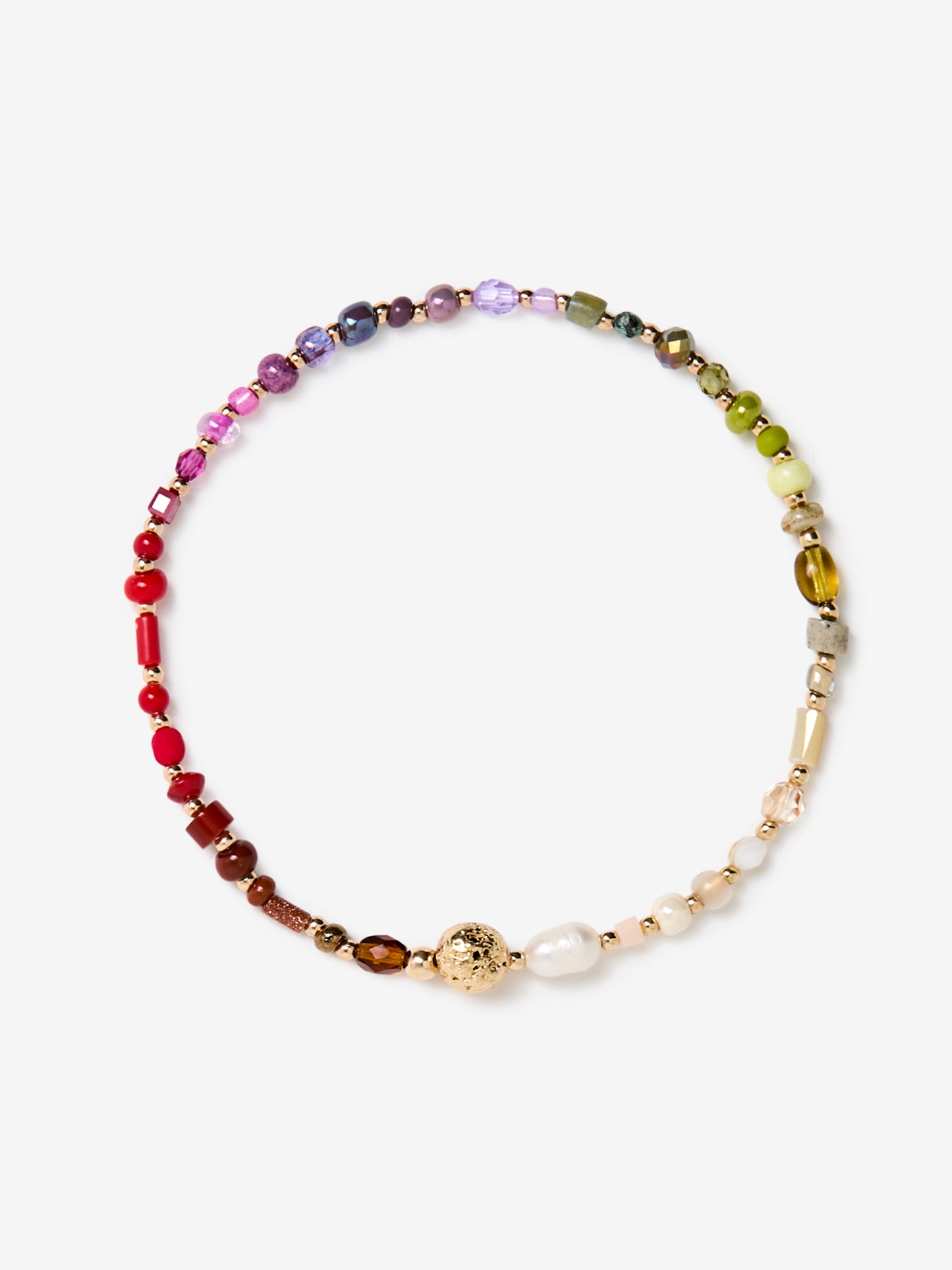 J ALXNDRA Vitality Prism Bracelet (14KGF/Semi-Precious)