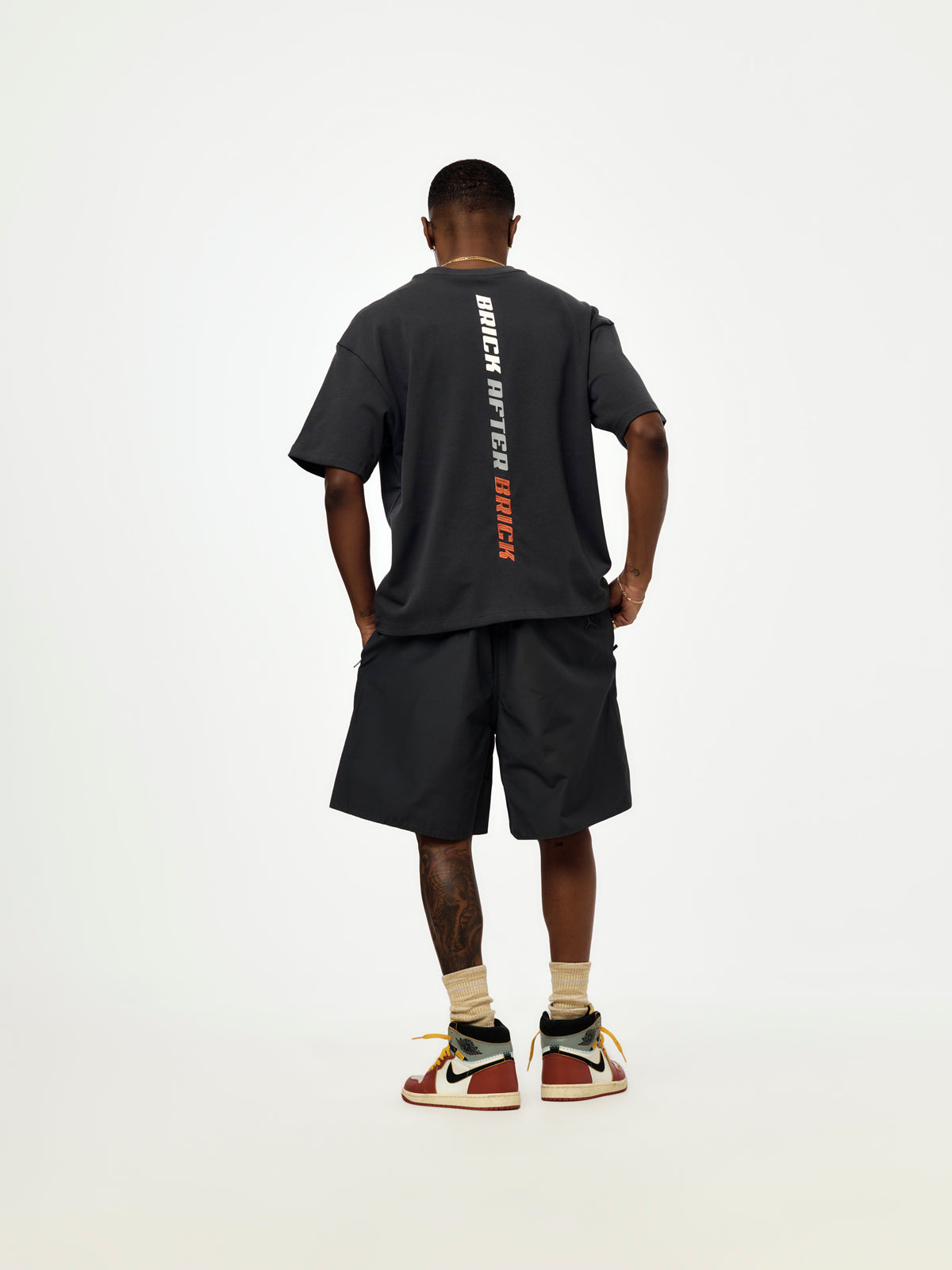 Jordan Brand Jordan BIKE AIR x Nigel Sylvester T-Shirt (ANTHRACITE 