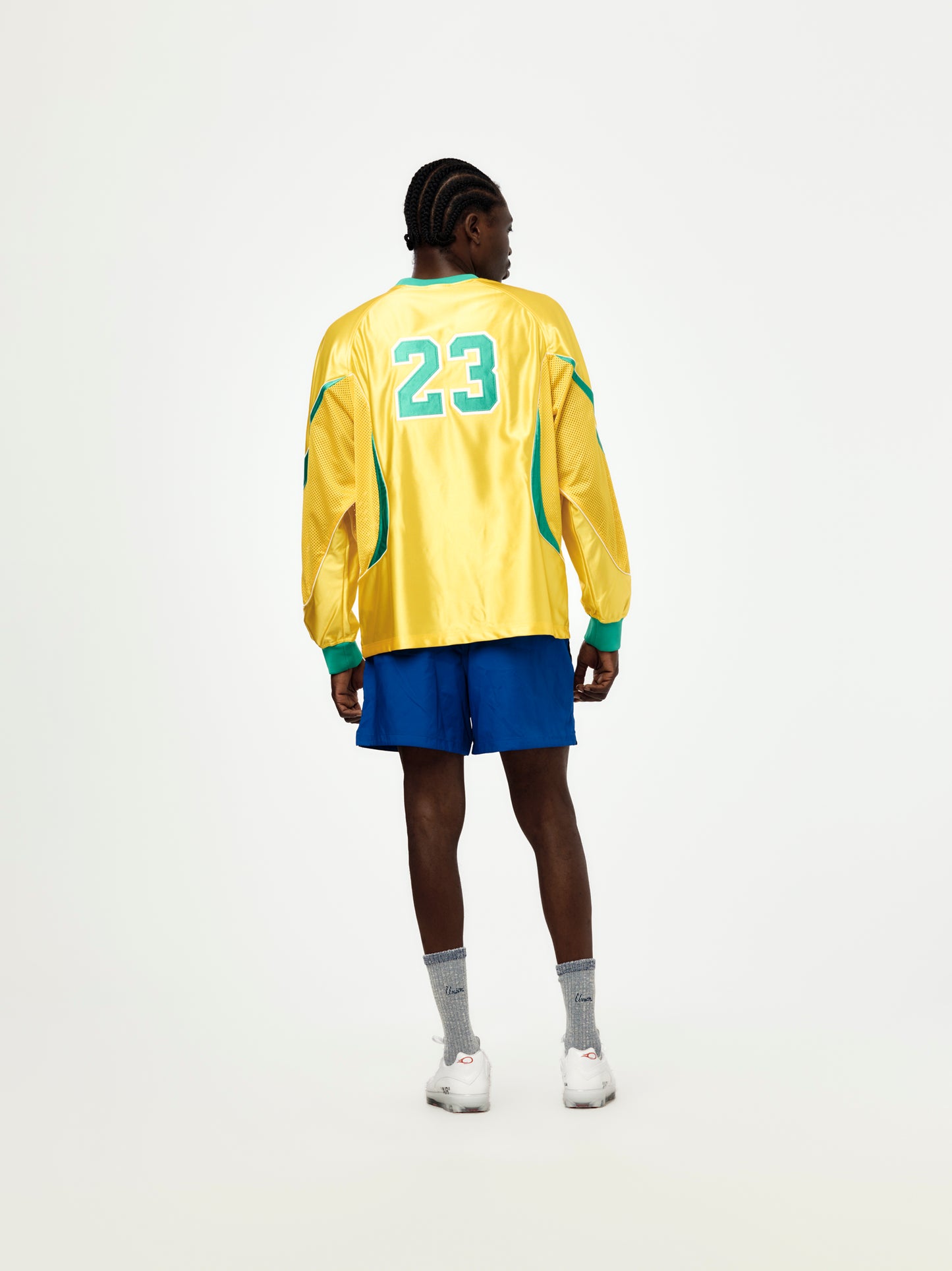 Jordan Brazil Goalie Top (VARSITY MAIZE/LUCKY GREEN)