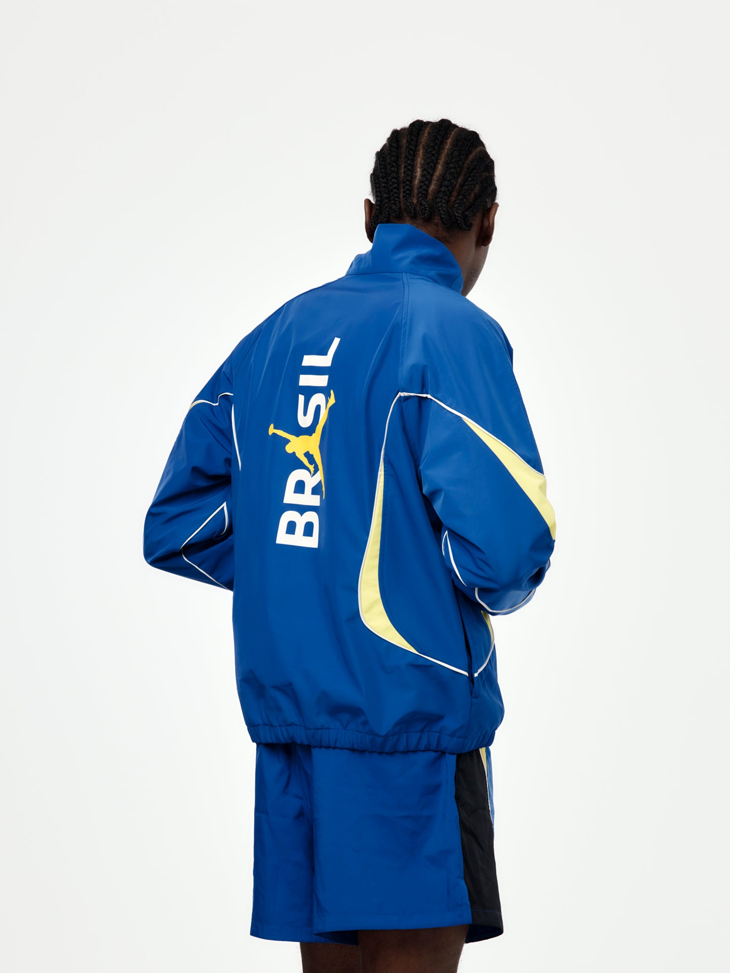 Jordan Brazil Jacket (OLD ROYAL/YELLOW PULSE/WHITE)