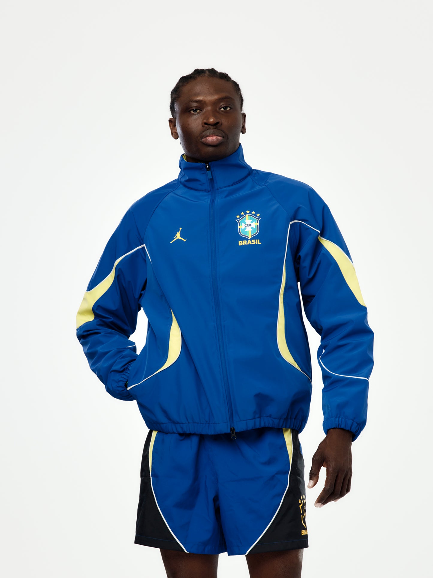 Jordan Brazil Jacket (OLD ROYAL/YELLOW PULSE/WHITE)