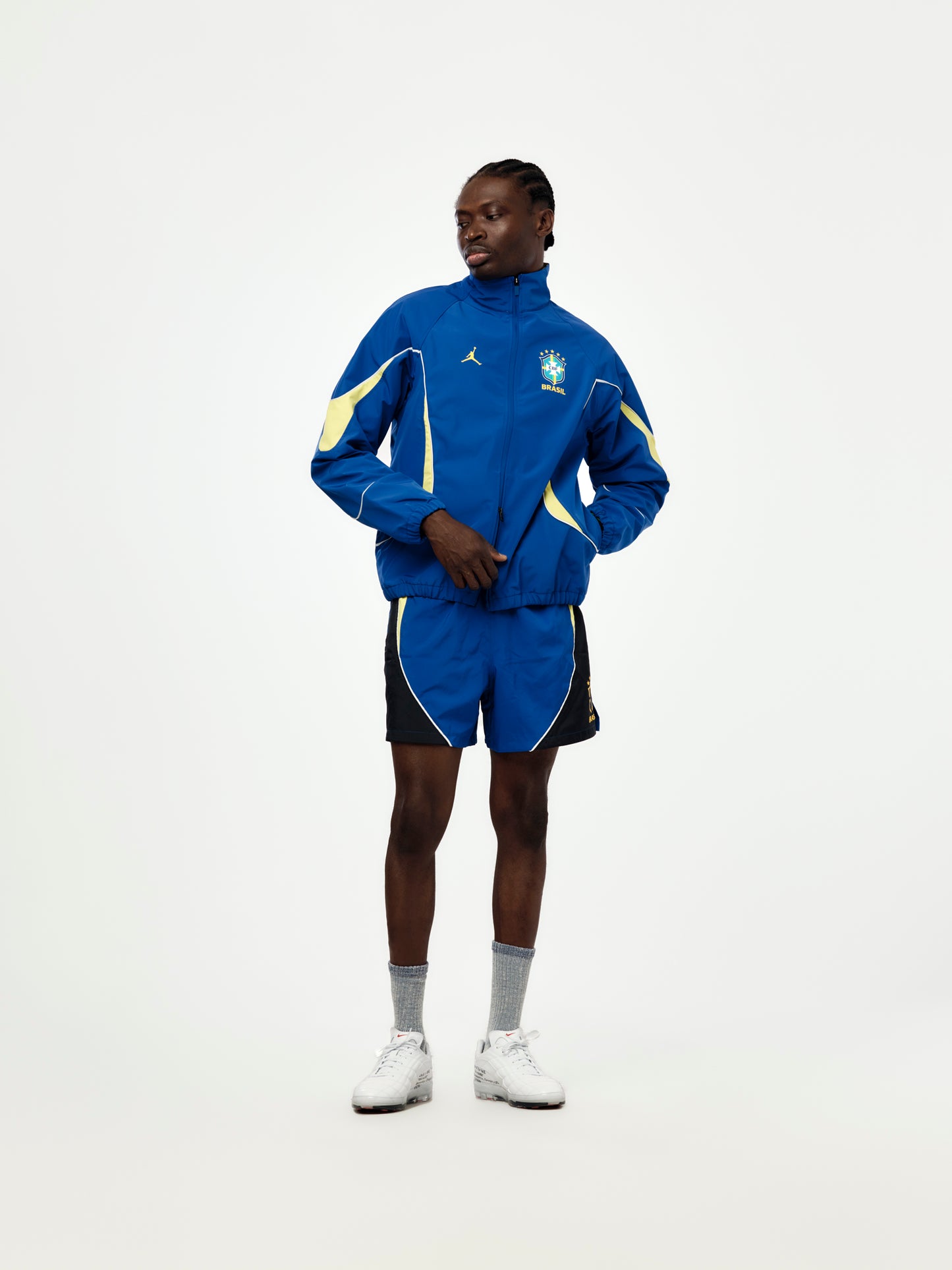 Jordan Brazil Jacket (OLD ROYAL/YELLOW PULSE/WHITE)