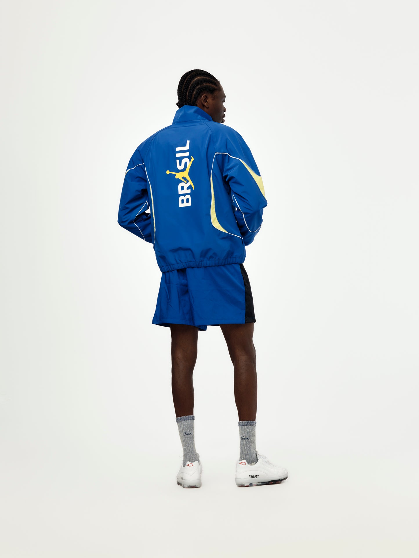Jordan Brazil Jacket (OLD ROYAL/YELLOW PULSE/WHITE)