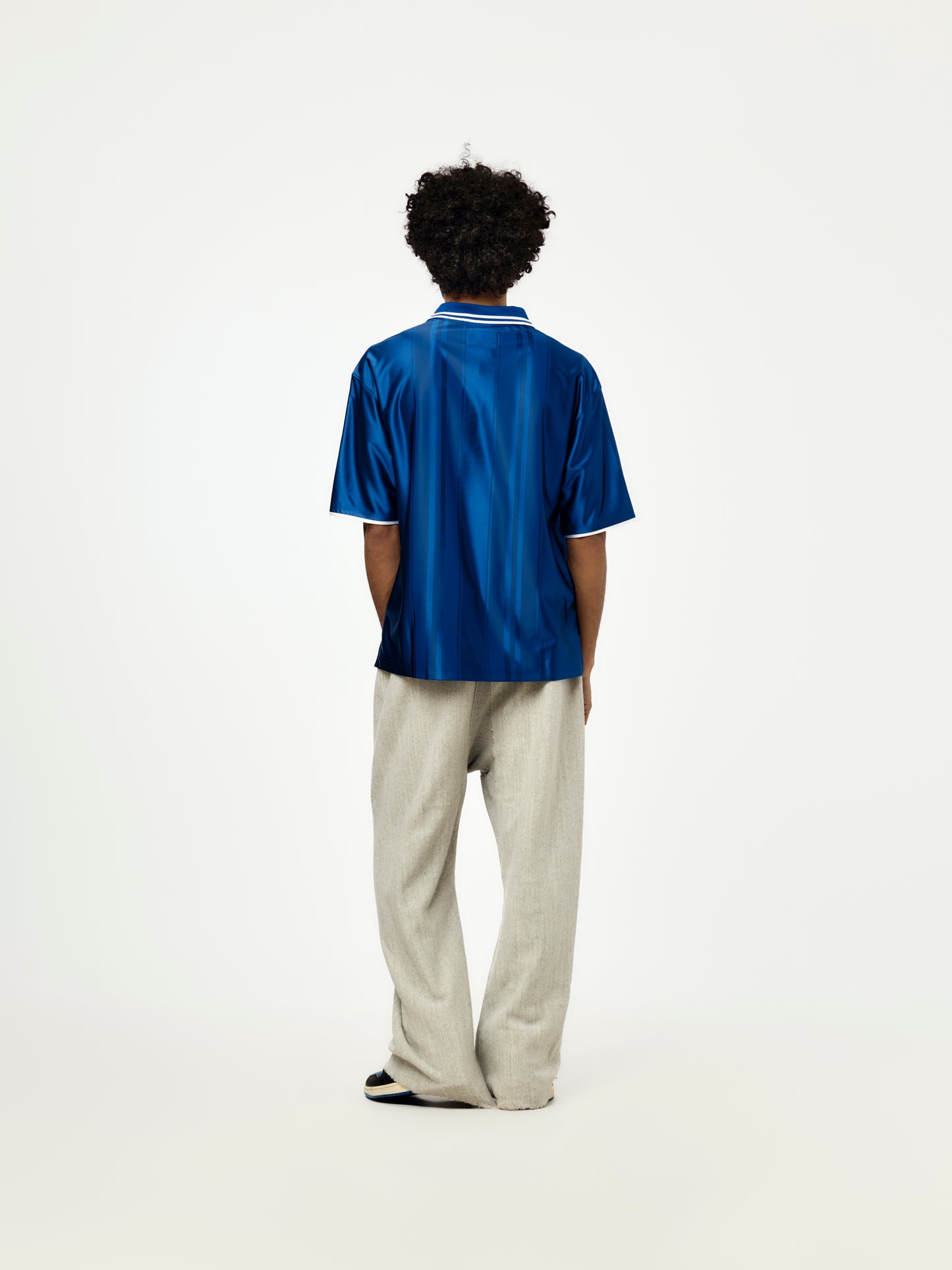 Jordan Brazil Polo Shirt (OLD ROYAL/WHITE)