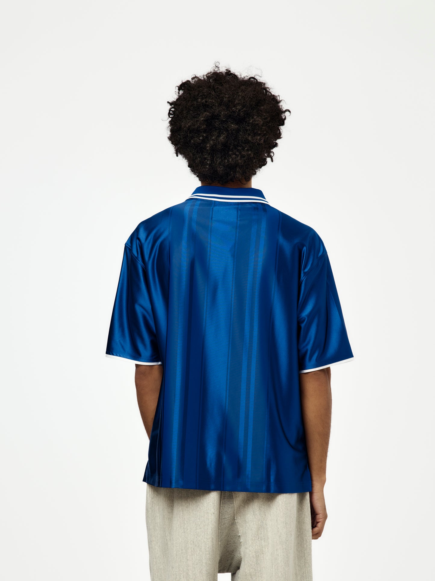 Jordan Brazil Polo Shirt (OLD ROYAL/WHITE)