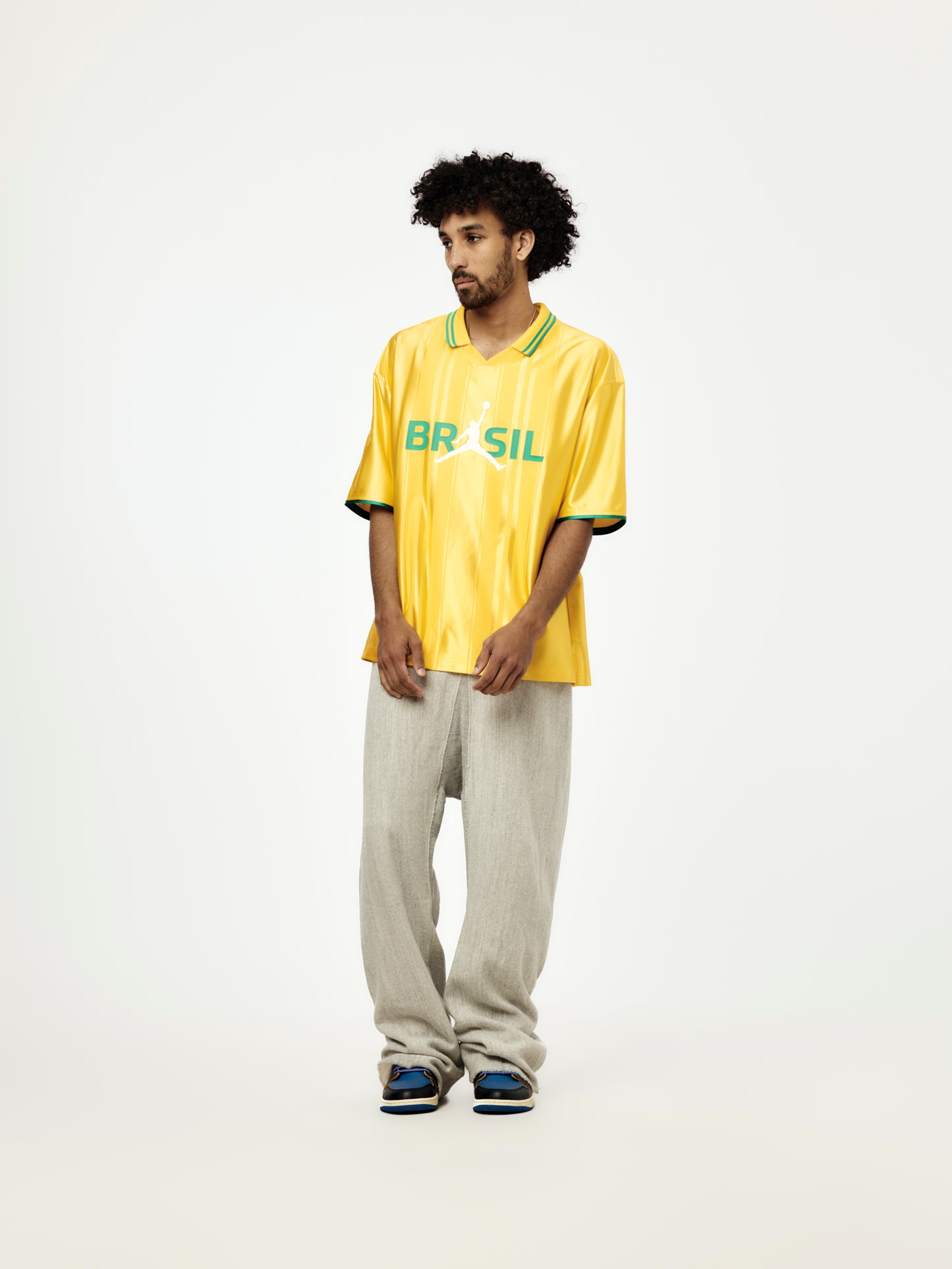 Jordan Brazil Polo Shirt (VARSITY MAIZE)