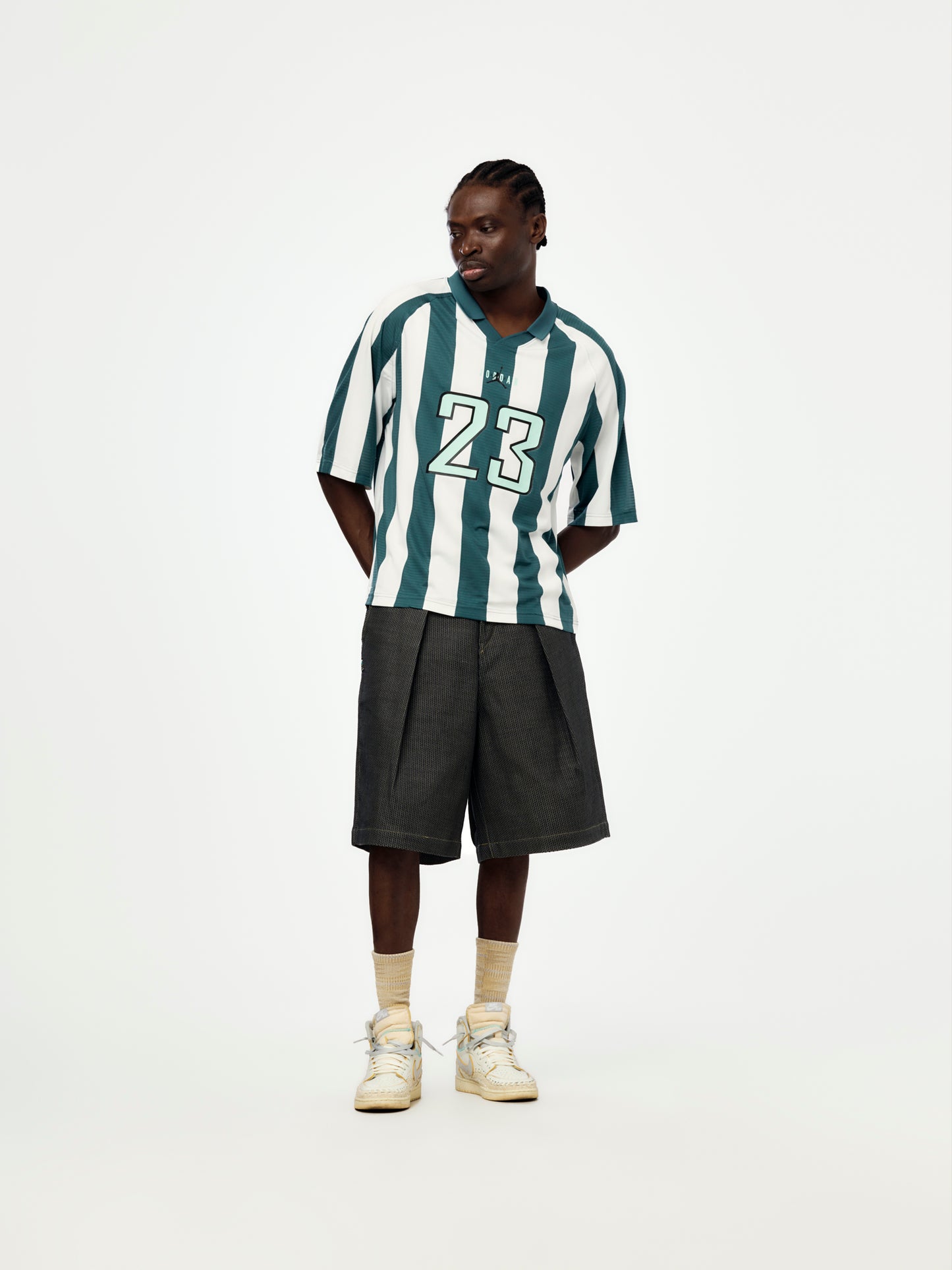 Jordan Brooklyn Men's Terrace Top (SAIL/ASH GREEN/BLACK)