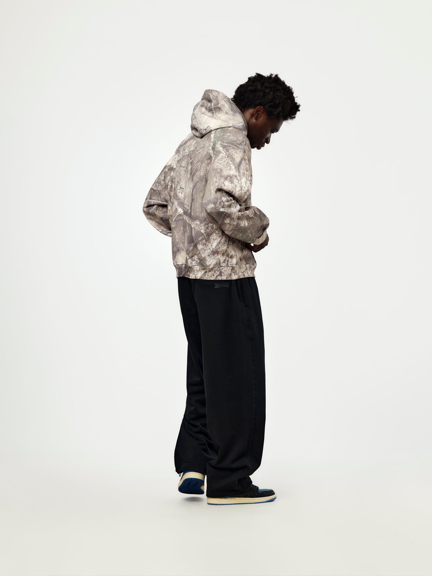 Jordan Brooklyn Fleece Realtree Hoodie (White/Bright Citron)