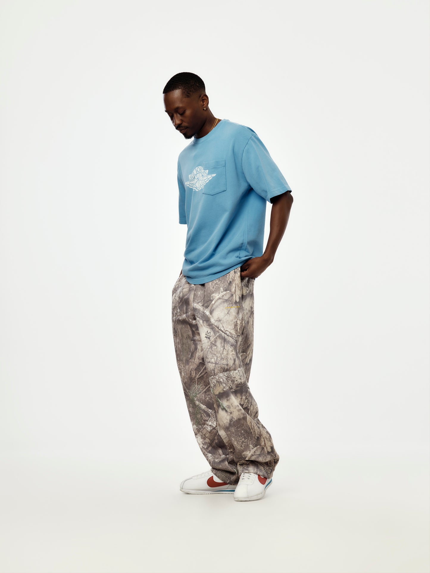Jordan Flight Essentials T-Shirt (BLUE BEYOND/SAIL)