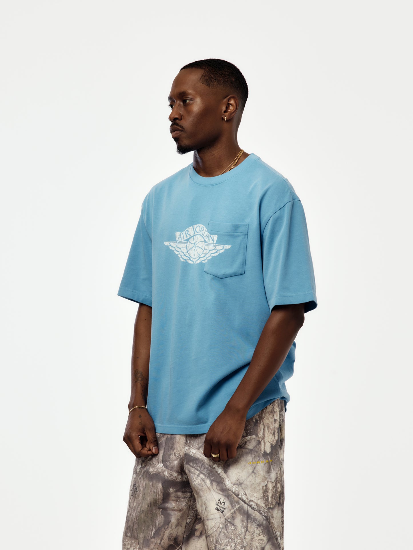 Jordan Flight Essentials T-Shirt (BLUE BEYOND/SAIL)