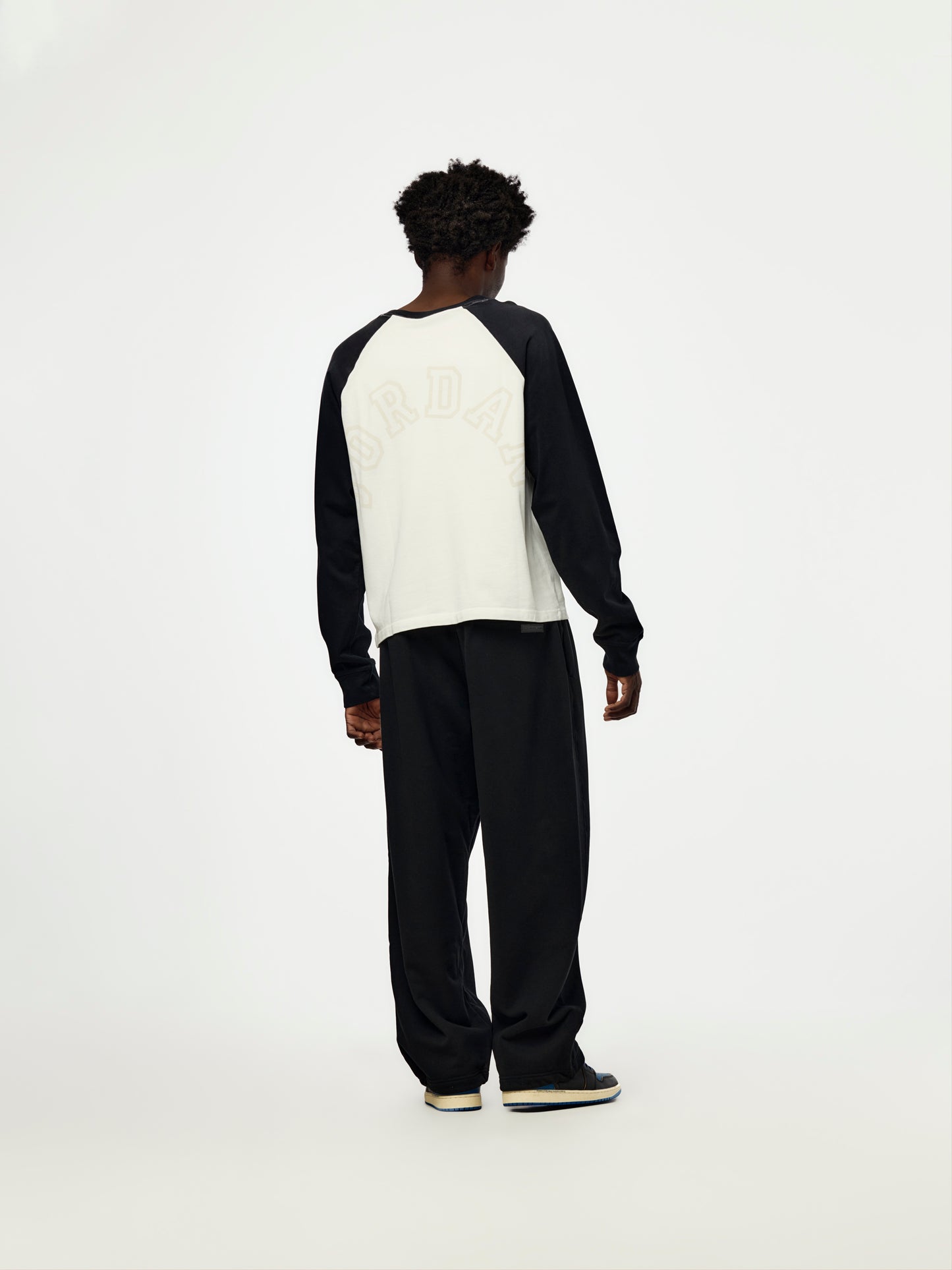 Jordan Raglan T-Shirt (Sail/Black)