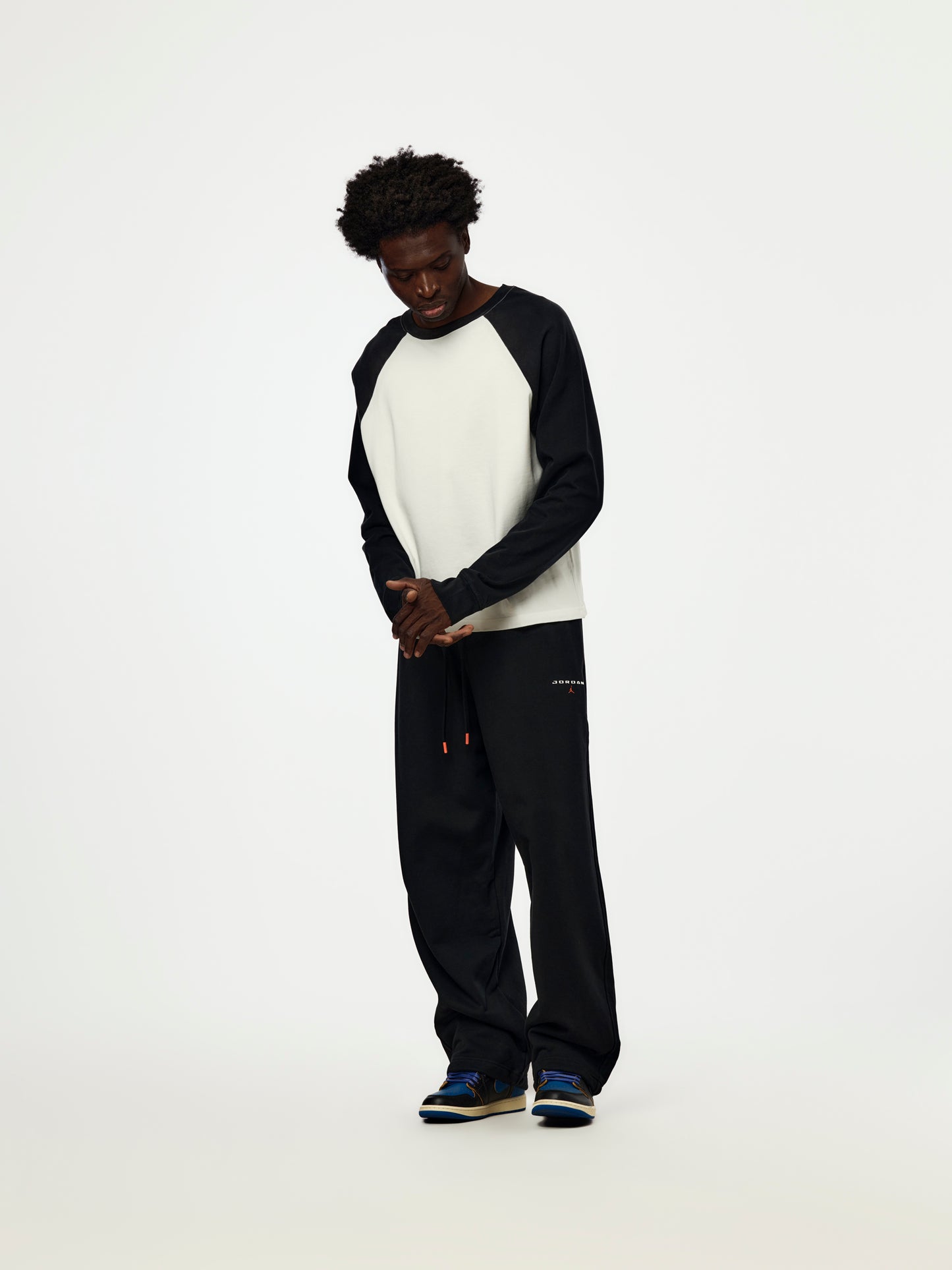 Jordan Raglan T-Shirt (Sail/Black)
