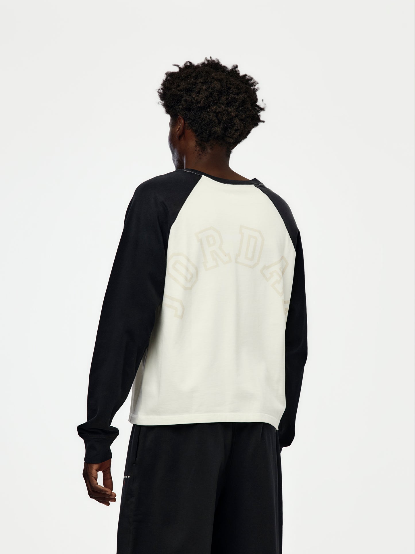 Jordan Raglan T-Shirt (Sail/Black)