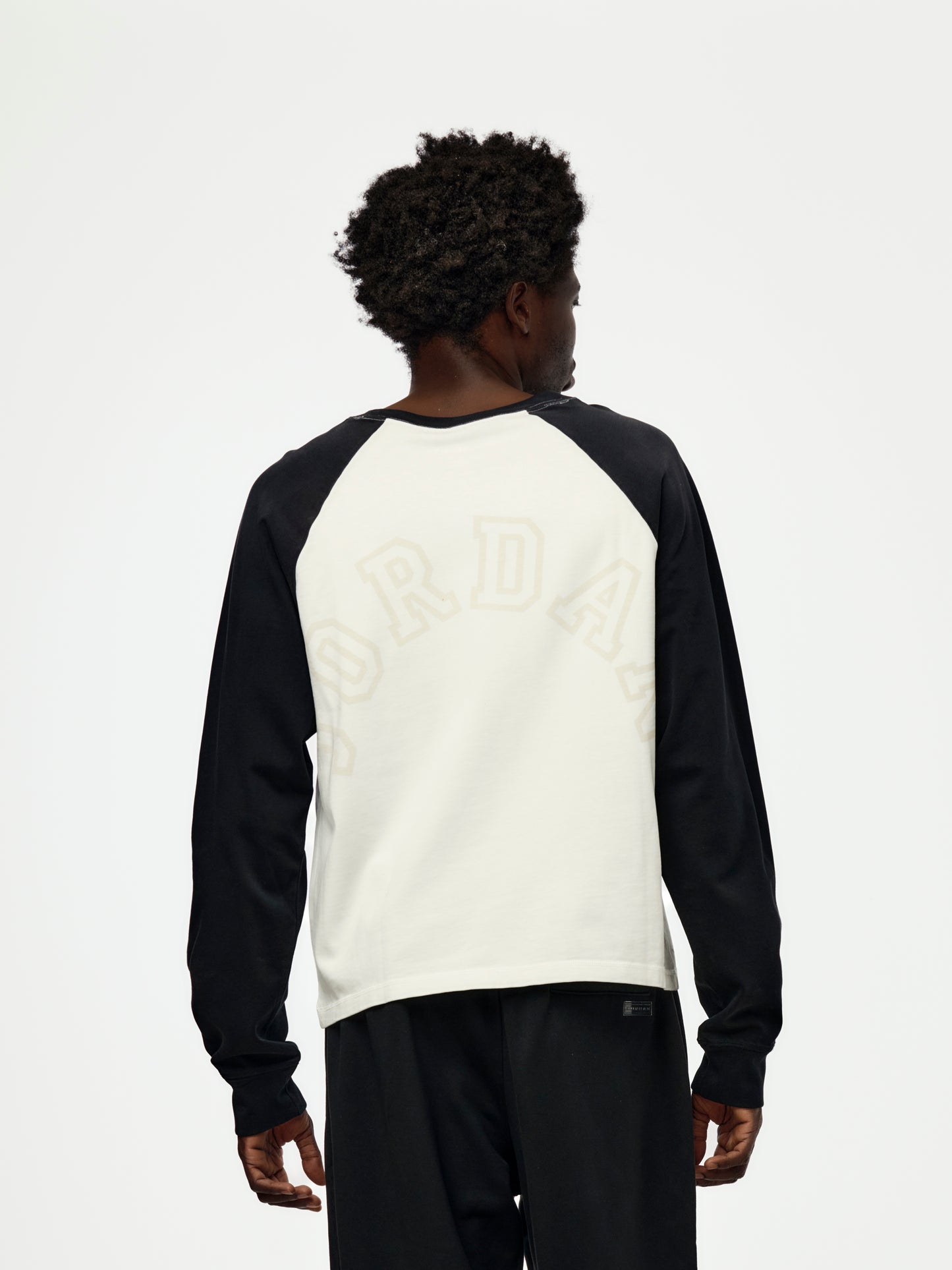 Jordan Raglan T-Shirt (Sail/Black)