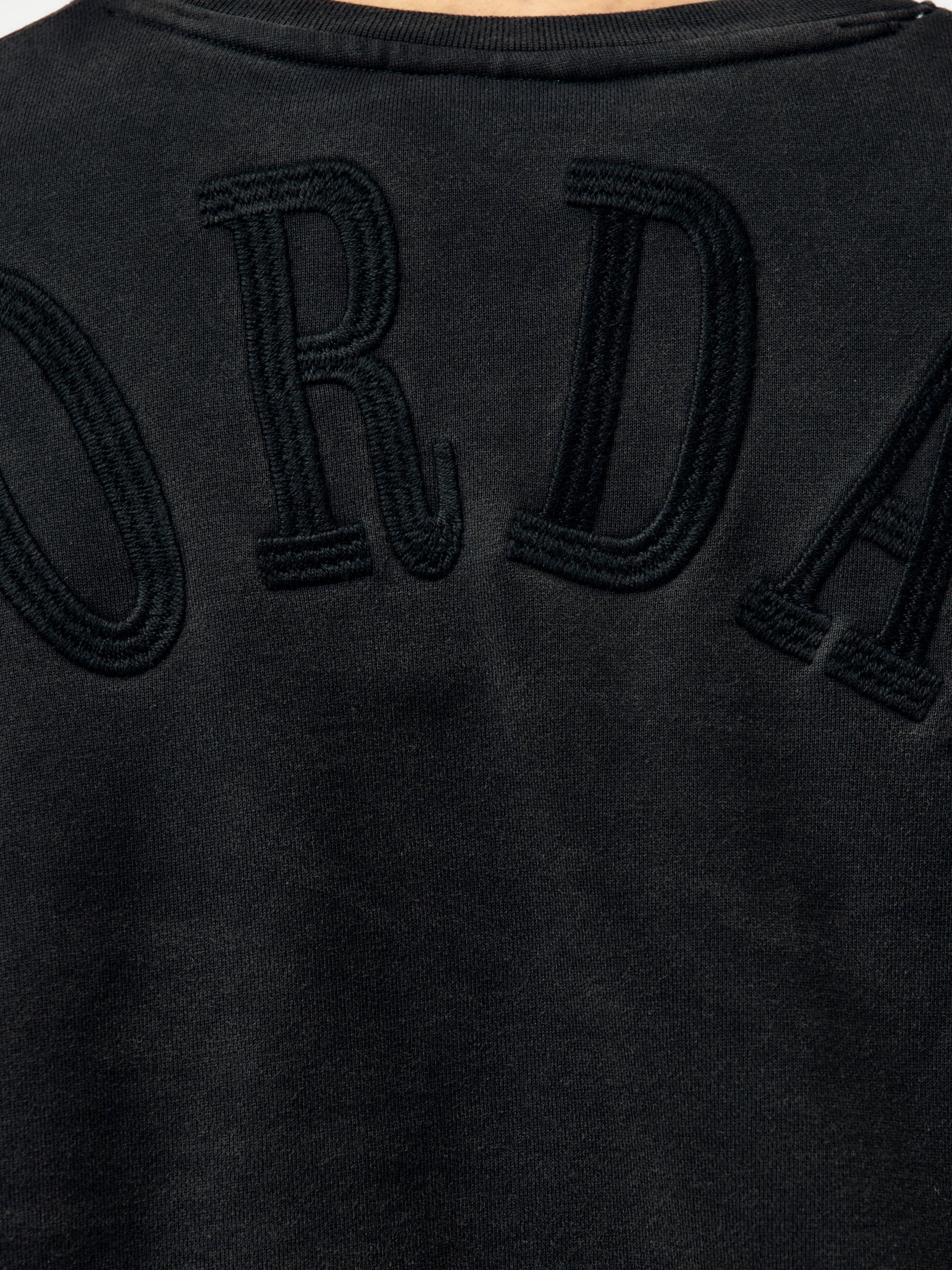 Jordan Brand Jordan x IH Cropped Crewneck (BLACK) - UNION LOS ANGELES