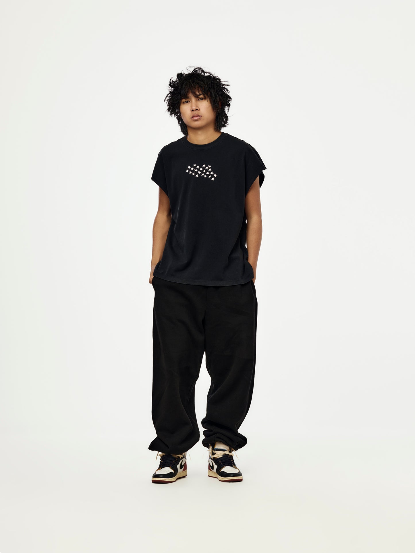 Jordan x IH Cutt-Off T-Shirt (BLACK)