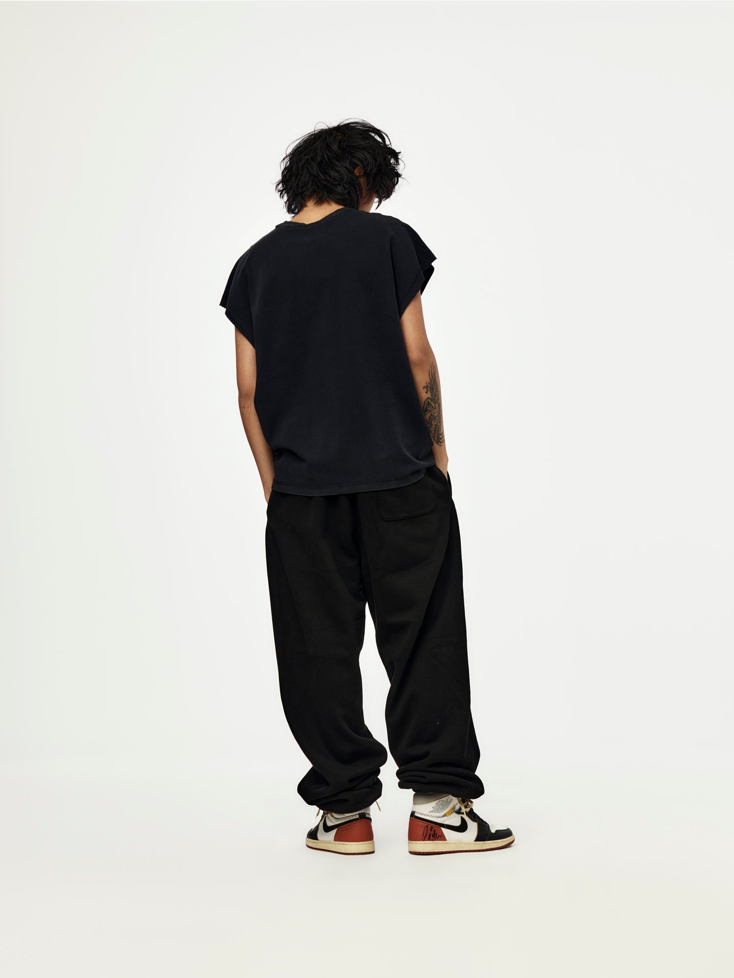 Jordan x IH Cutt-Off T-Shirt (BLACK)