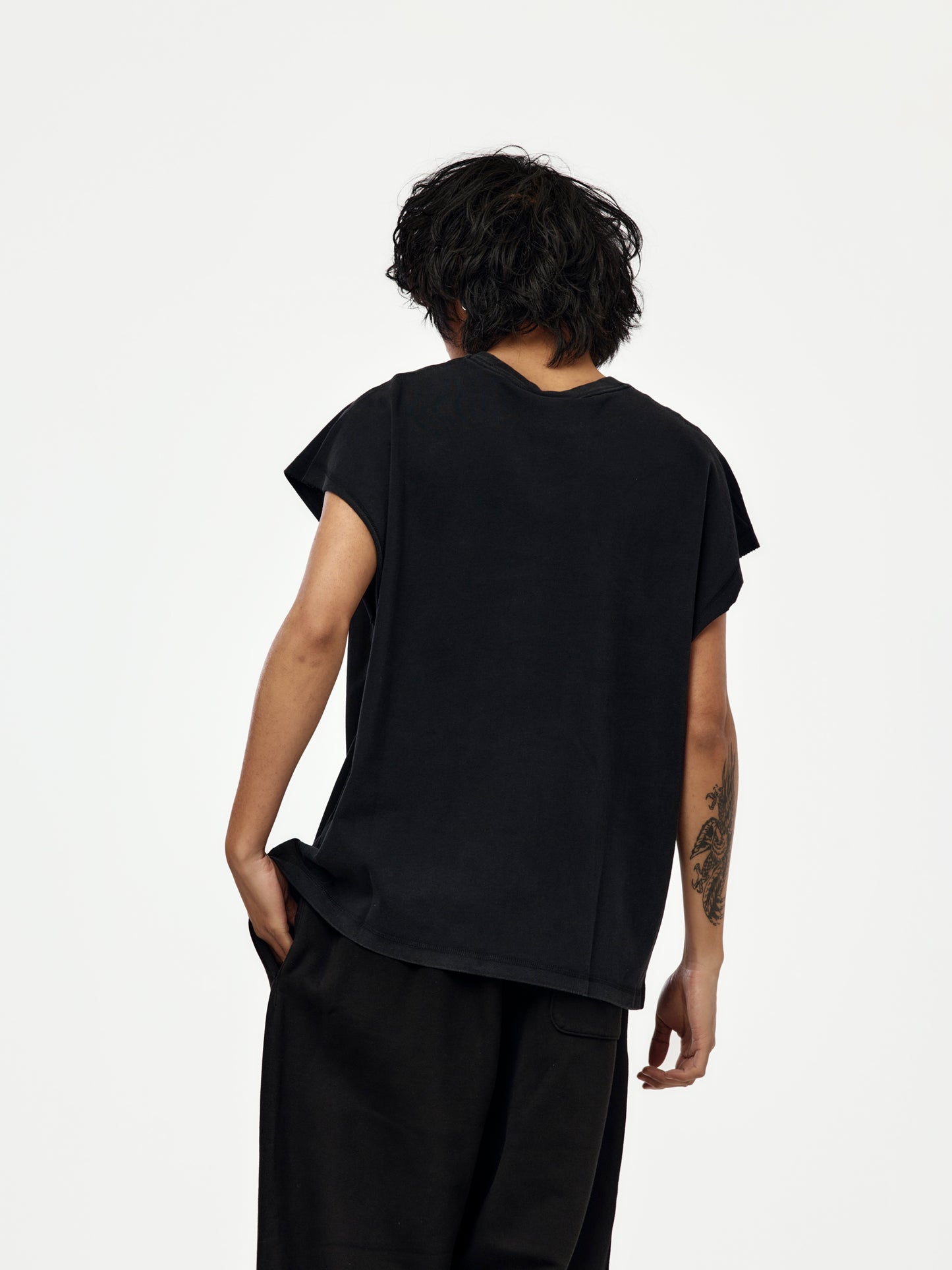 Jordan x IH Cutt-Off T-Shirt (BLACK)