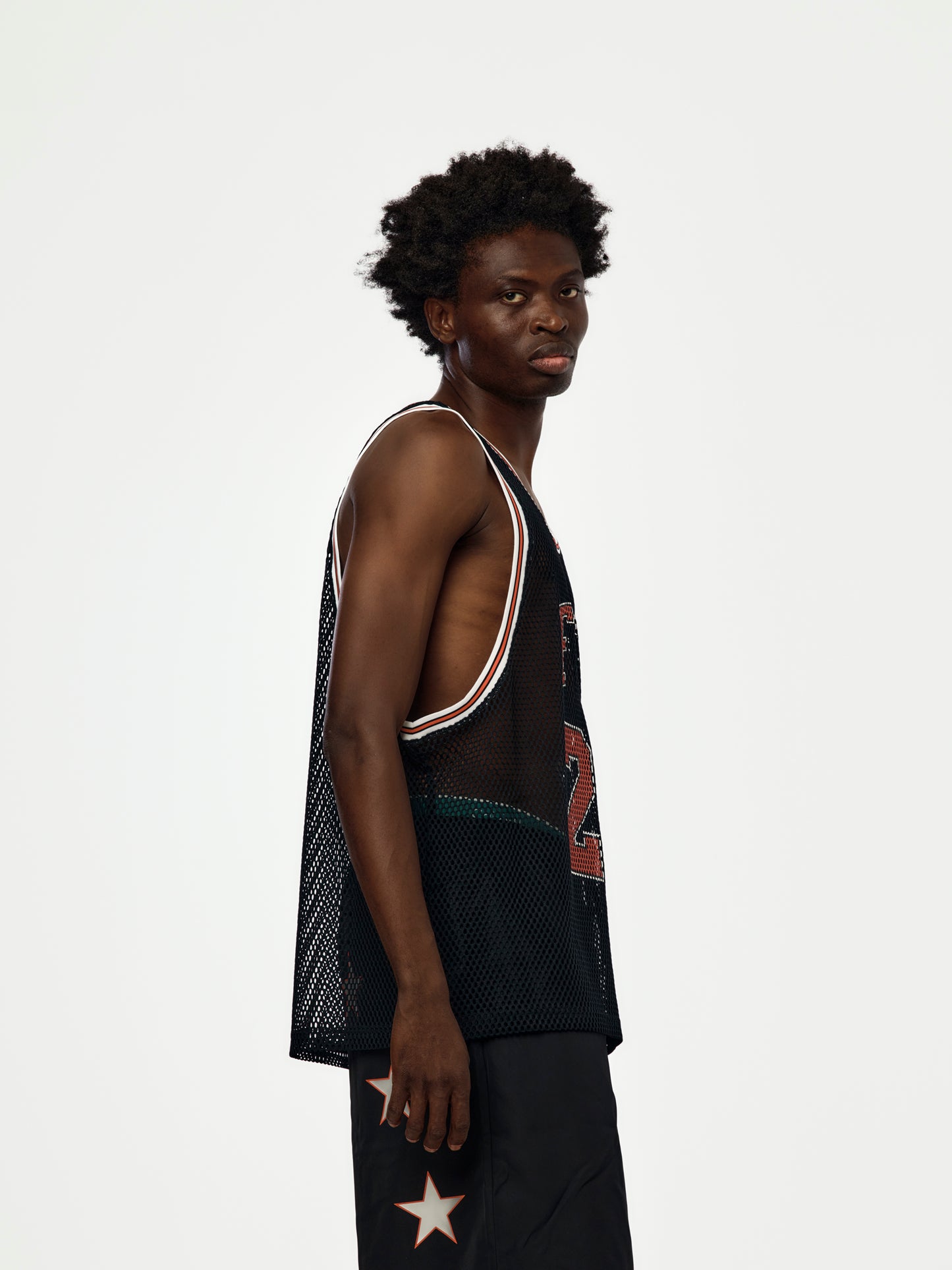 Free The Youth x Jordan Basketball Jersey (Black/Light Crimson)