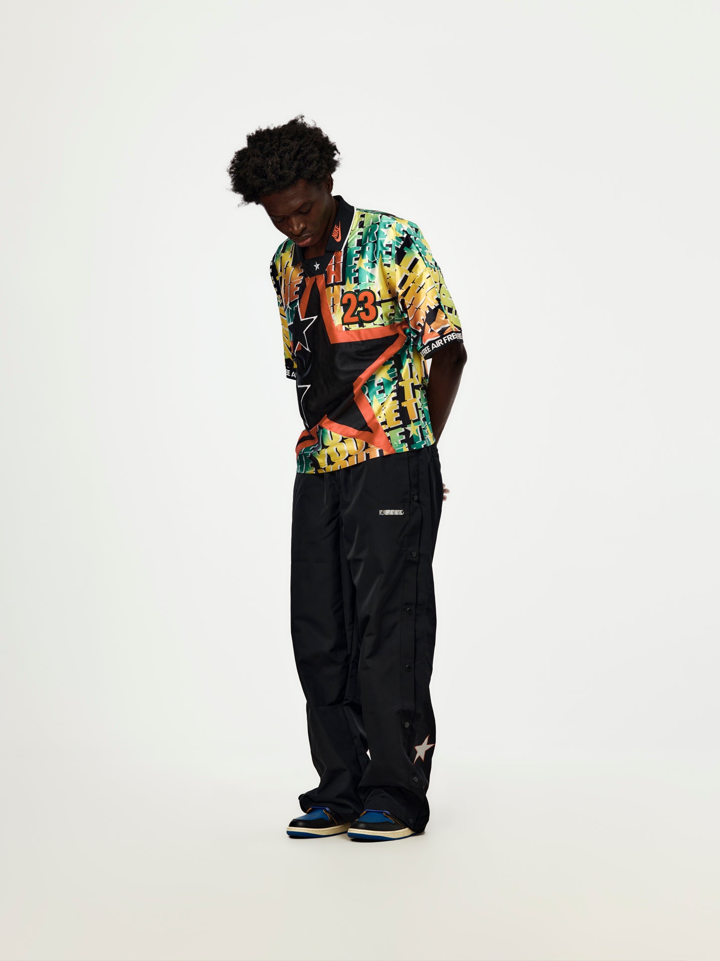 Free The Youth x Jordan Football Jersey (White/Black)