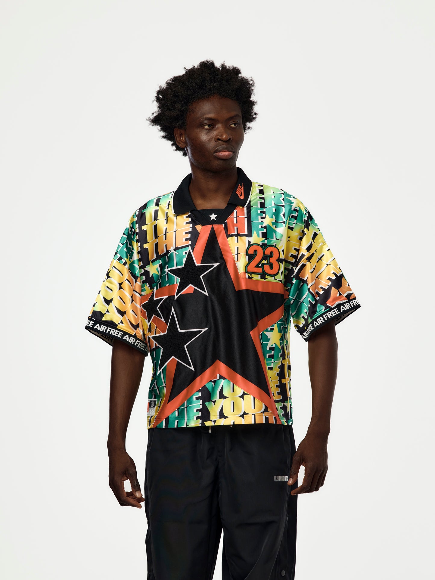 Free The Youth x Jordan Football Jersey (White/Black)