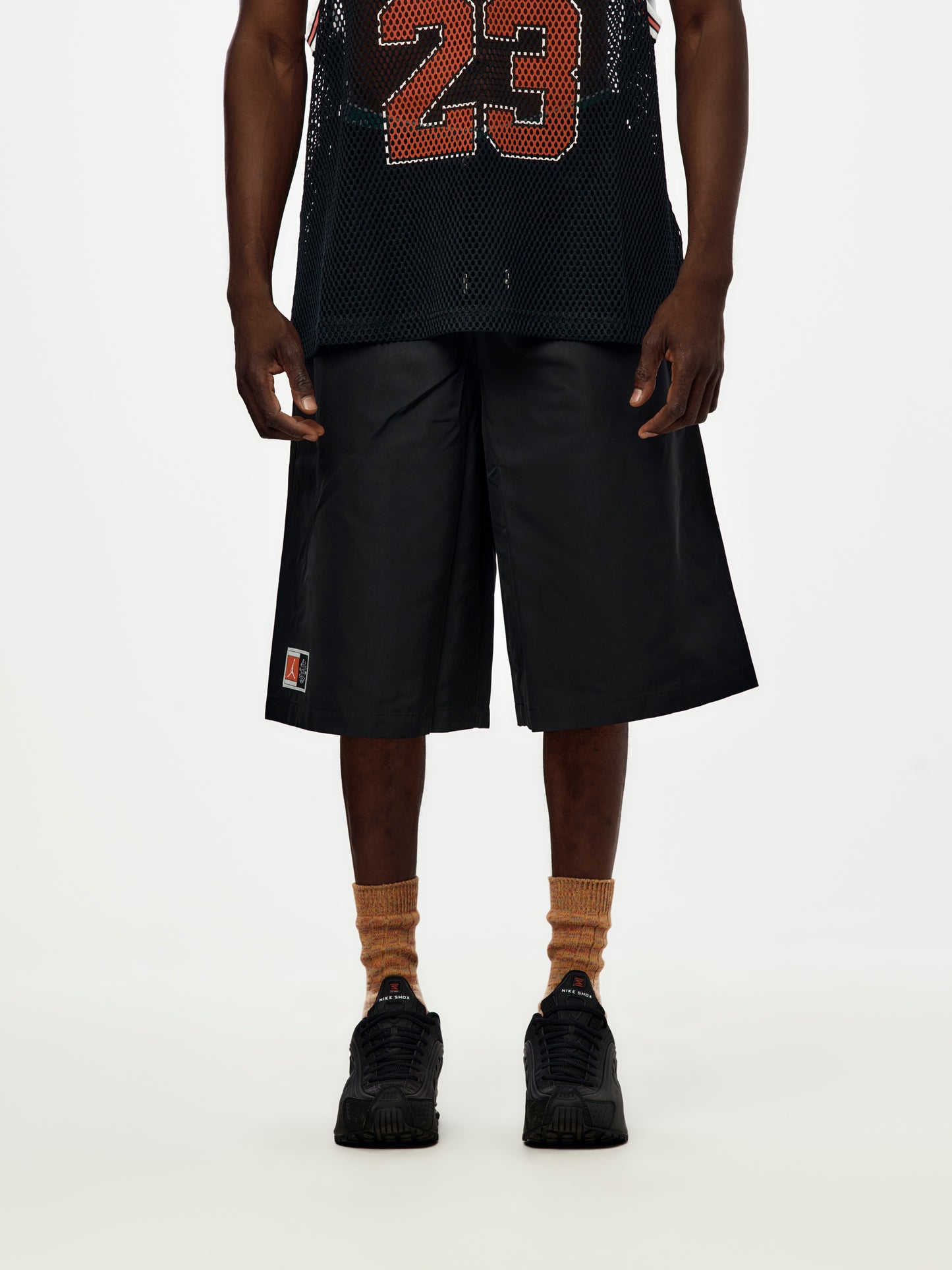 Free The Youth x Jordan Shorts (Black/Light Crimson)